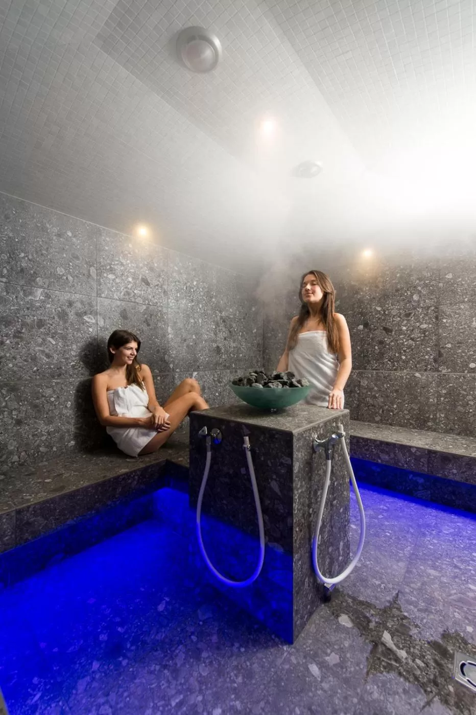 Steam room, Guests in Berghotel Schmittenhöhe