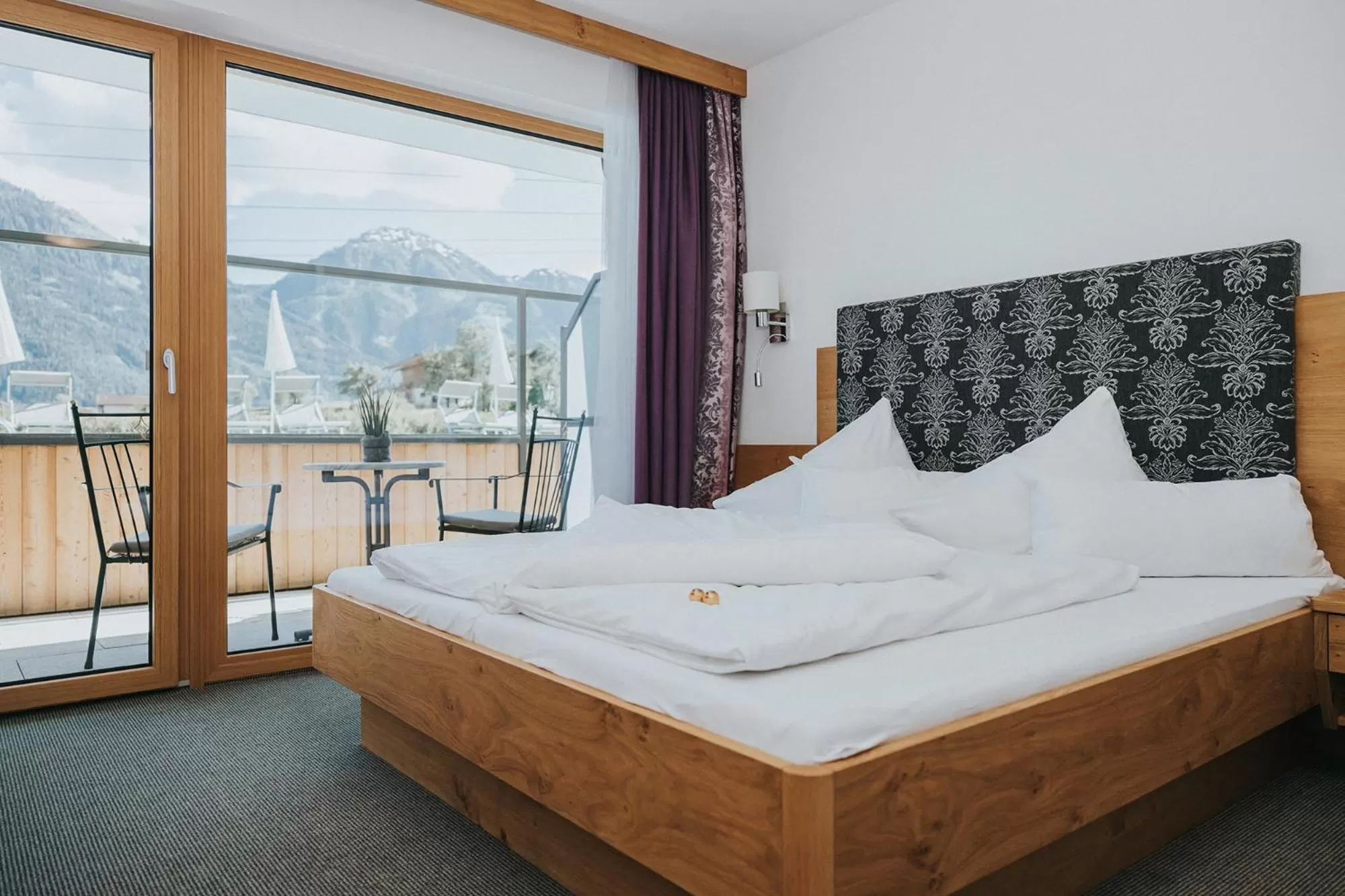 Photo of the whole room, Bed in Hotel Silberfux