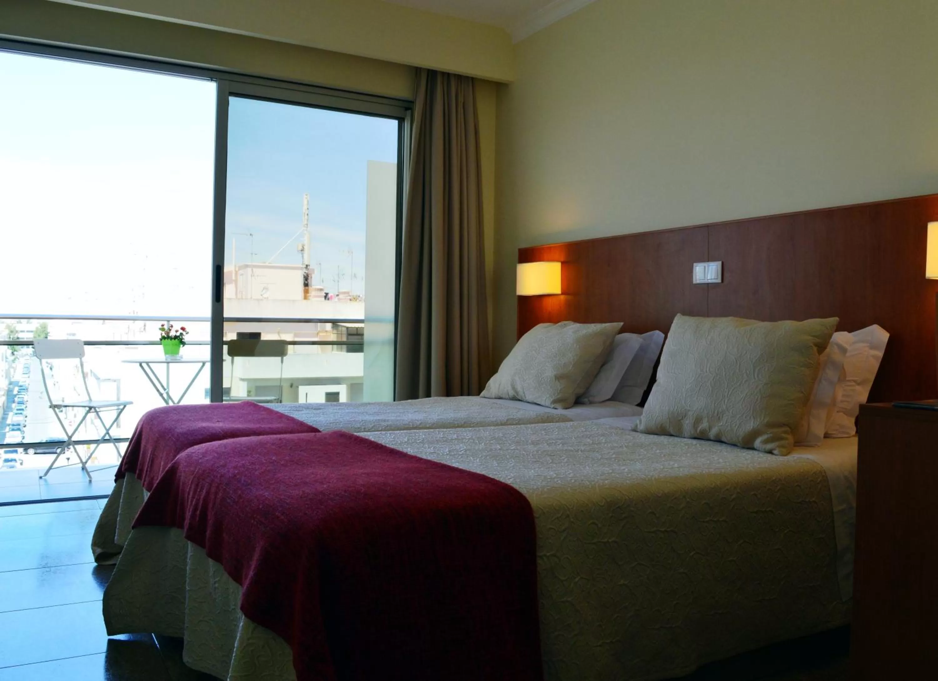 Decorative detail, Bed in Hotel Apolo