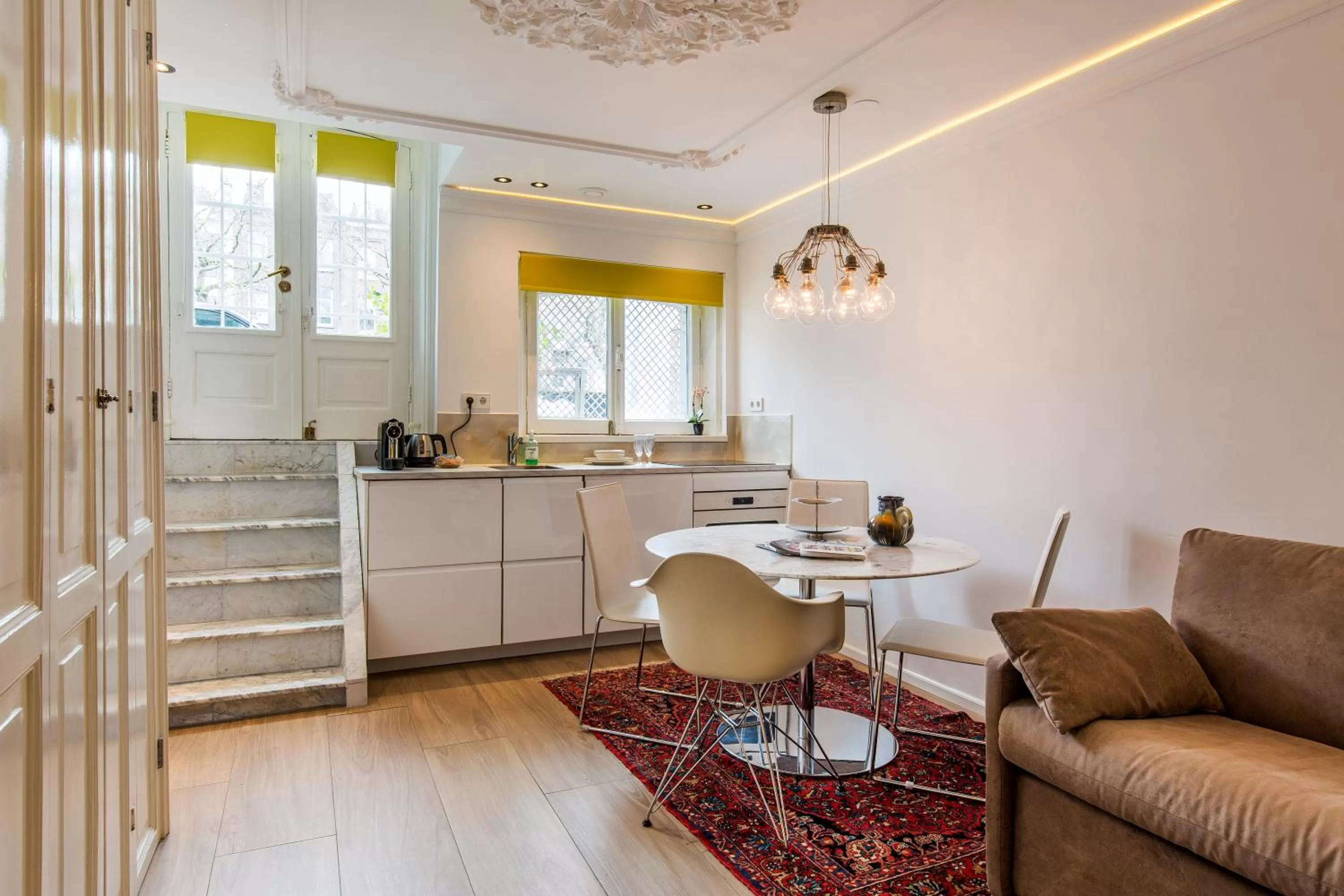 Dining area in Amstel Corner Hotel