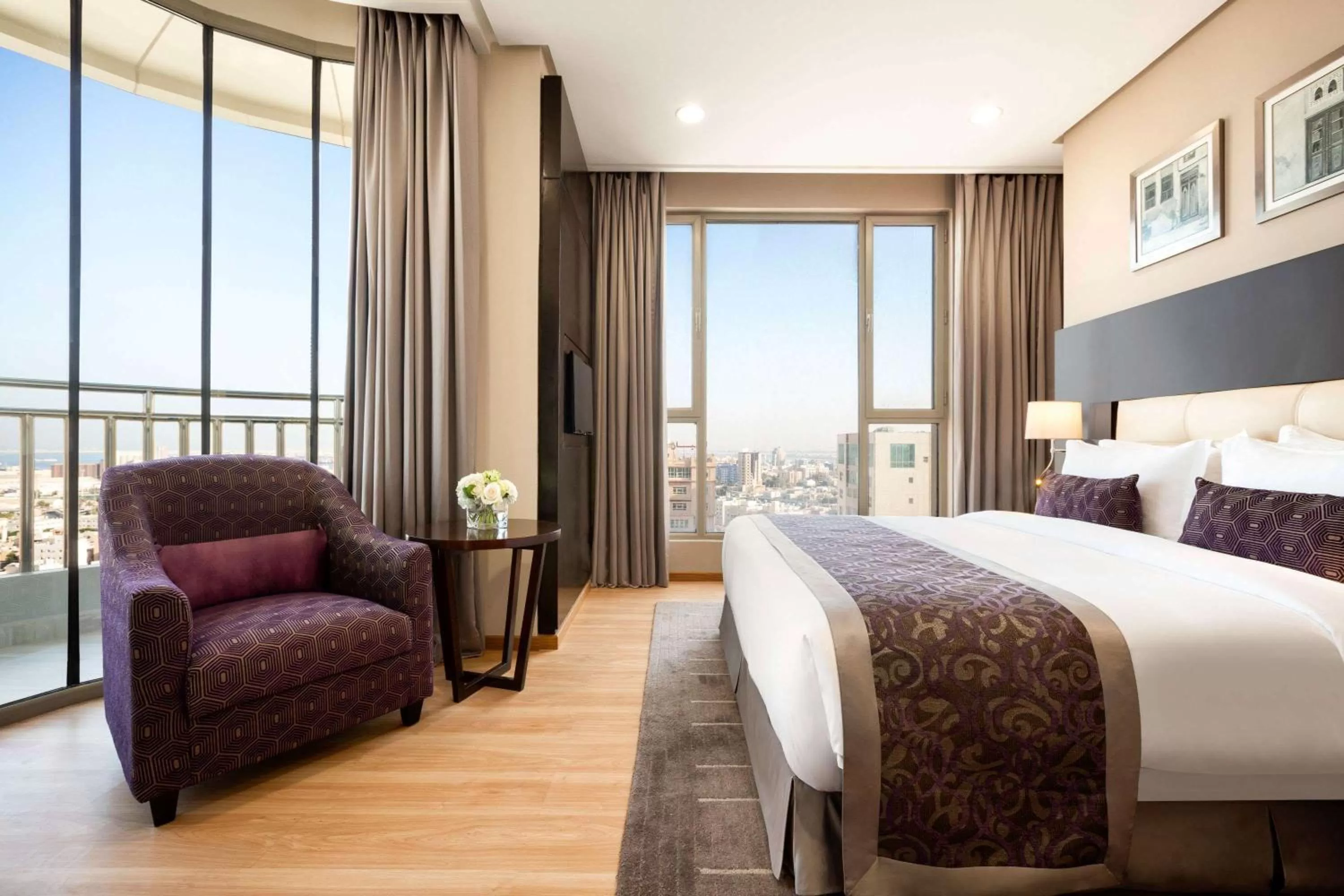 Photo of the whole room, Bed in Wyndham Garden Manama