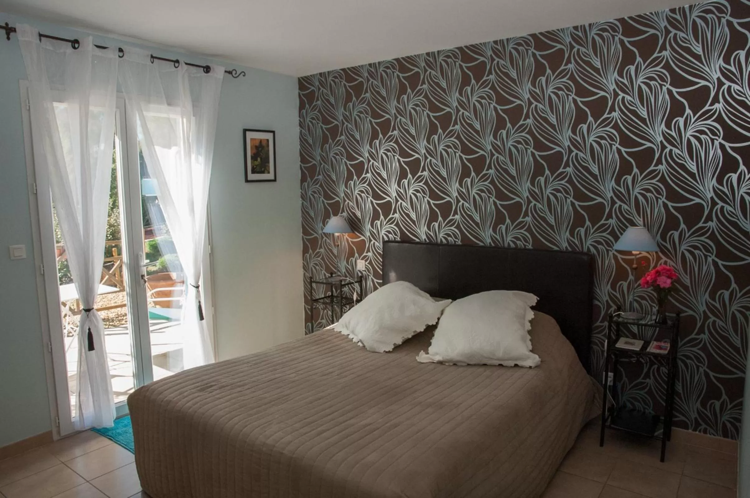 Bedroom, Bed in Le Mas Pinède