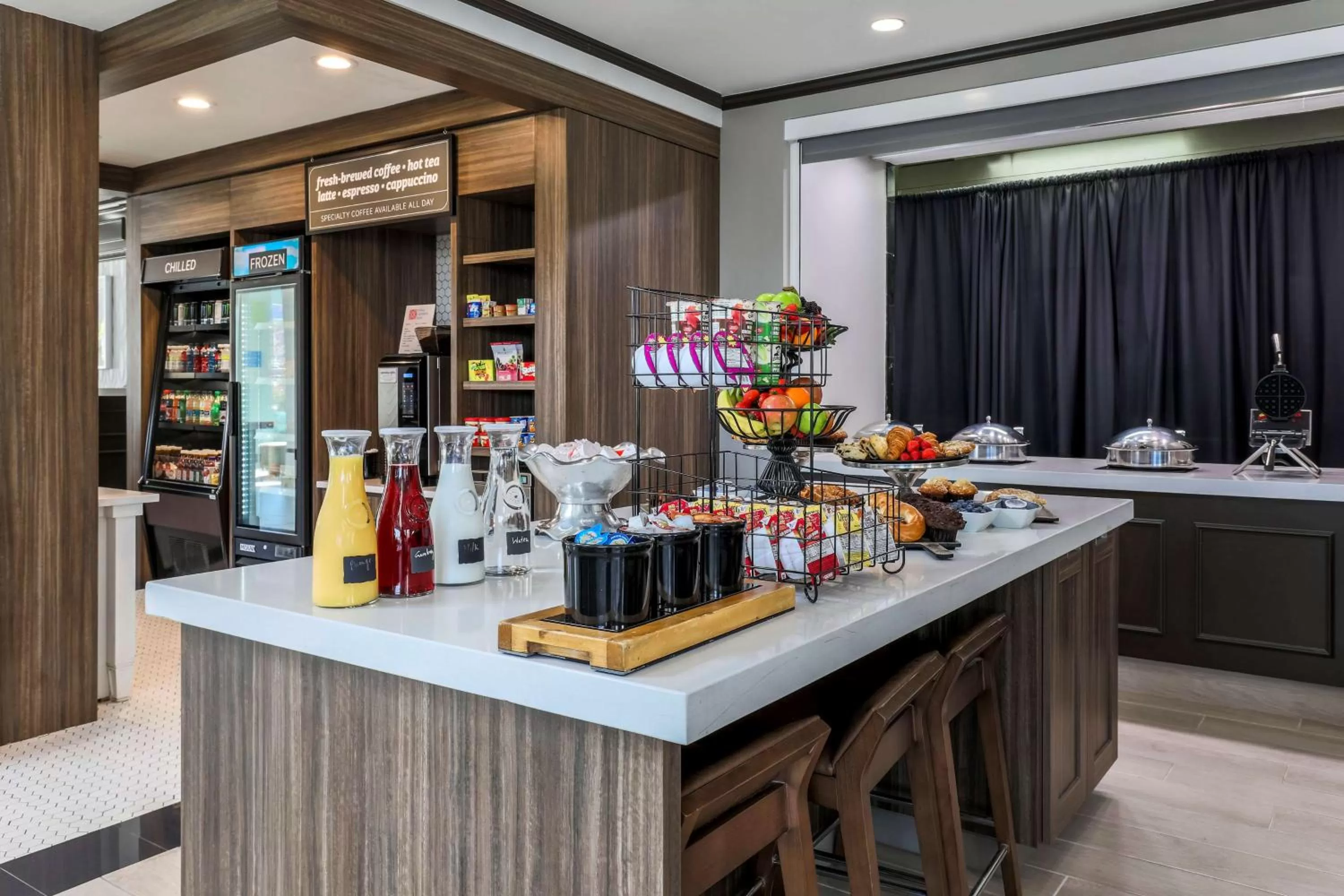 Breakfast in Hilton Garden Inn Tulsa South