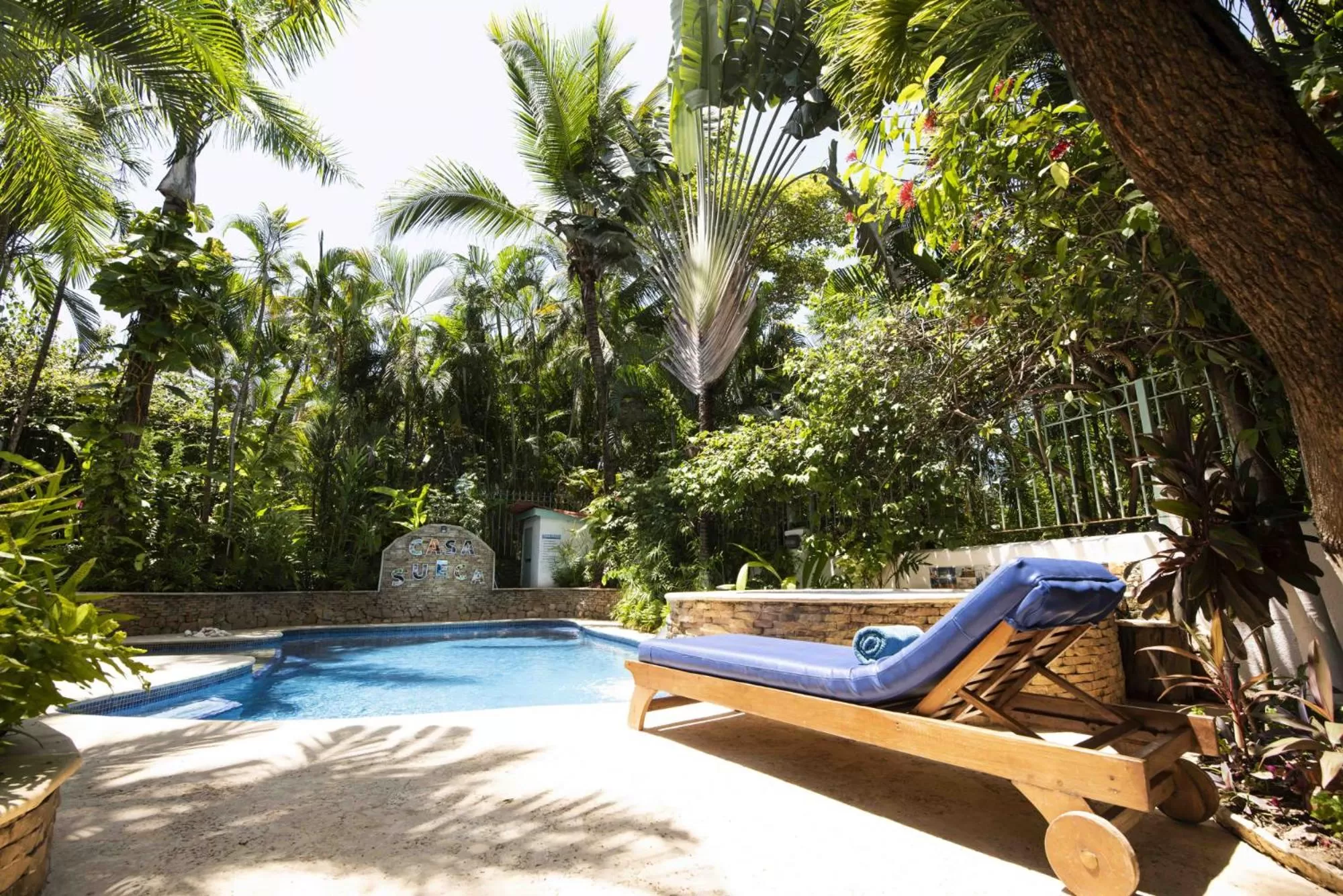 Swimming Pool in Casa Sueca Hotel - At the Beach