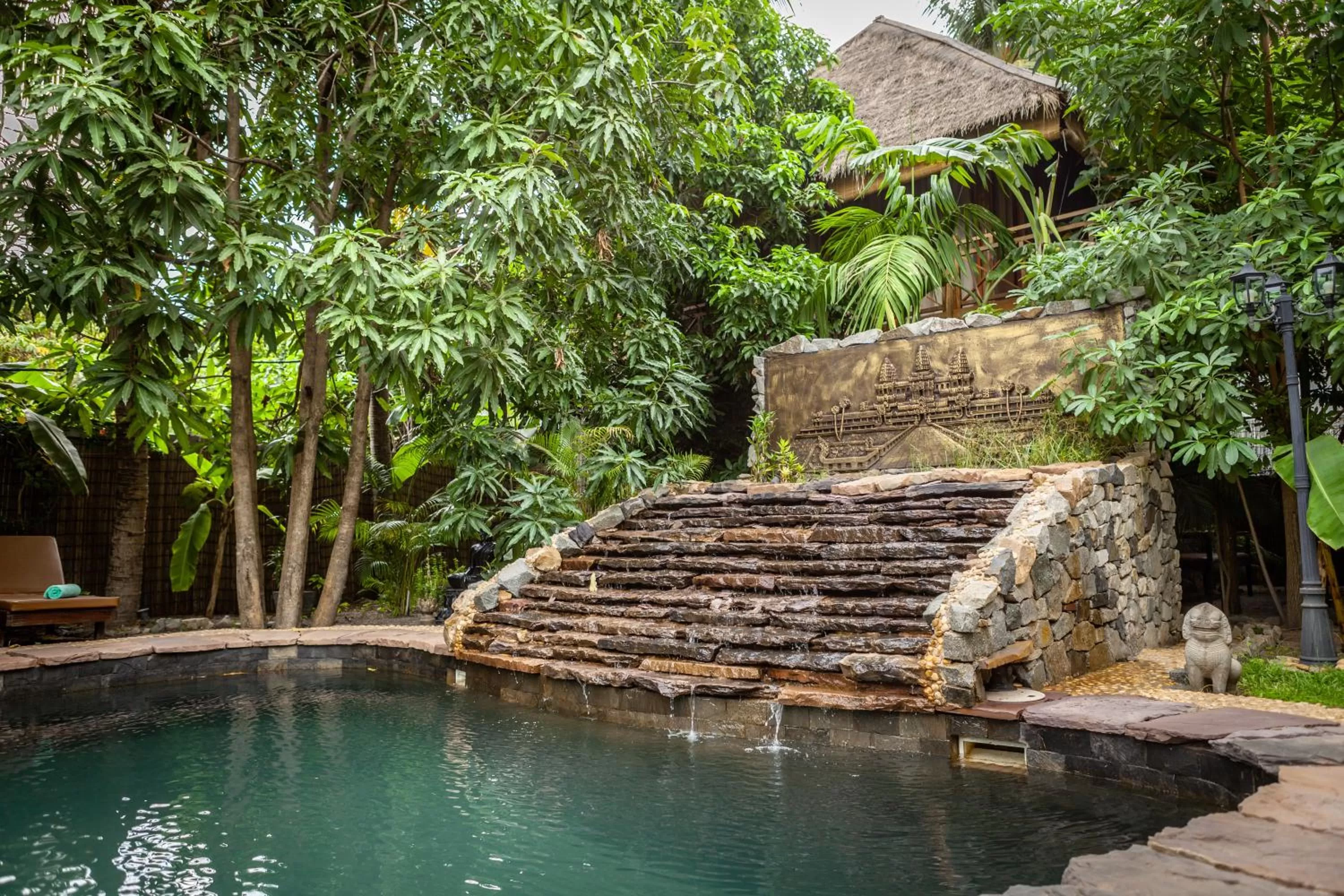 Swimming pool in Authentic Khmer Village Resort