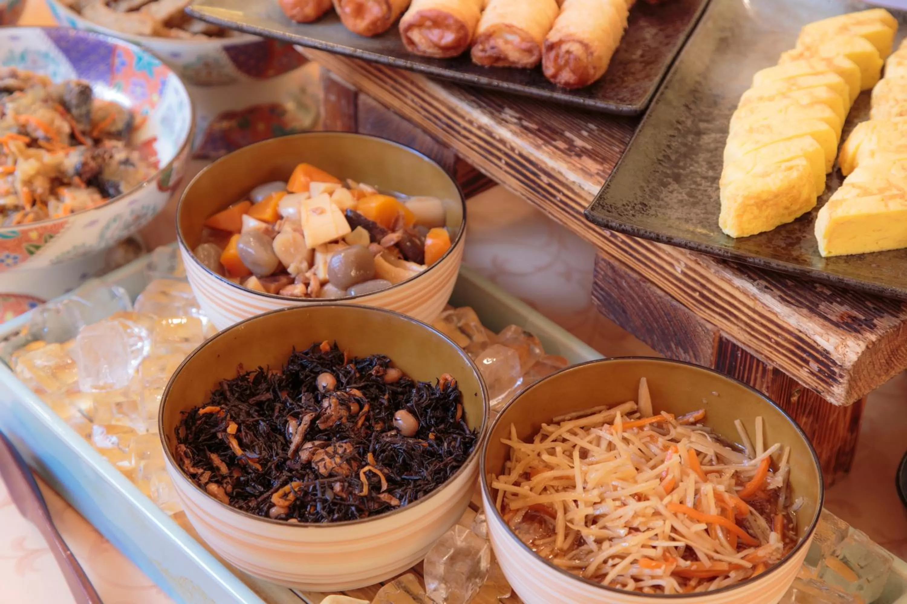 Buffet breakfast in Hotel Monterey Nagasaki