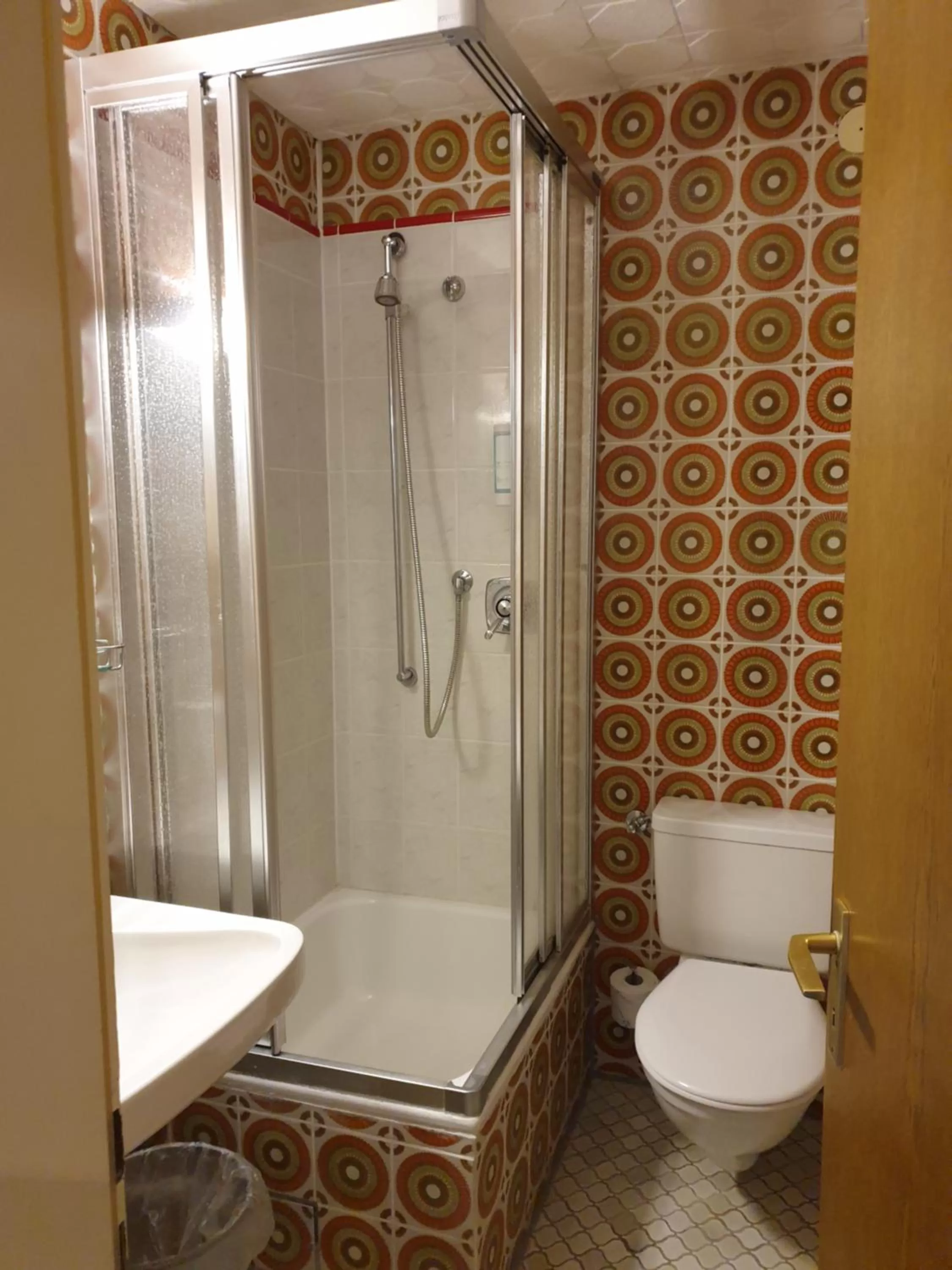 Shower, Bathroom in Hotel Waldblick