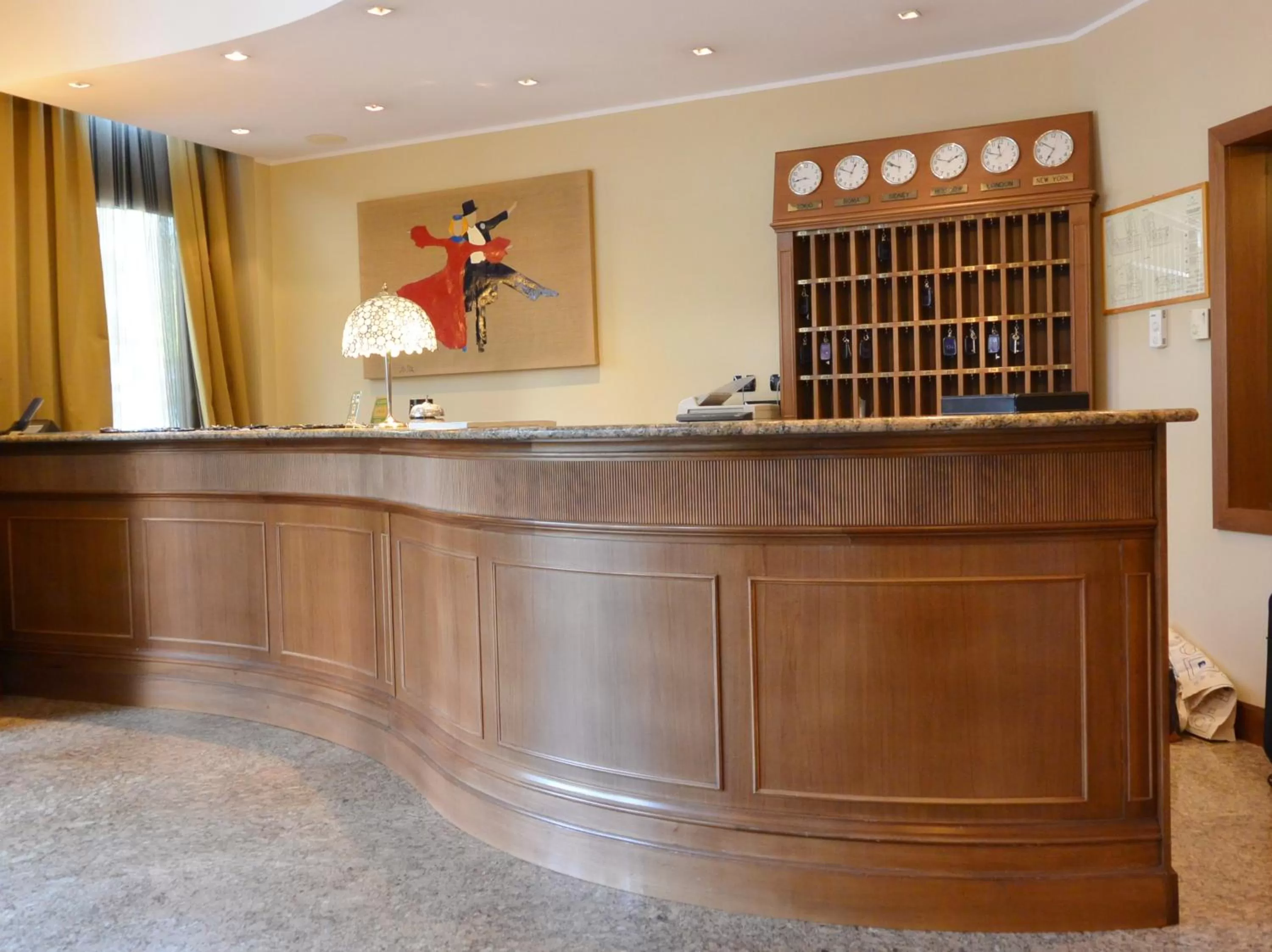 Lobby or reception in Hotel Moderno