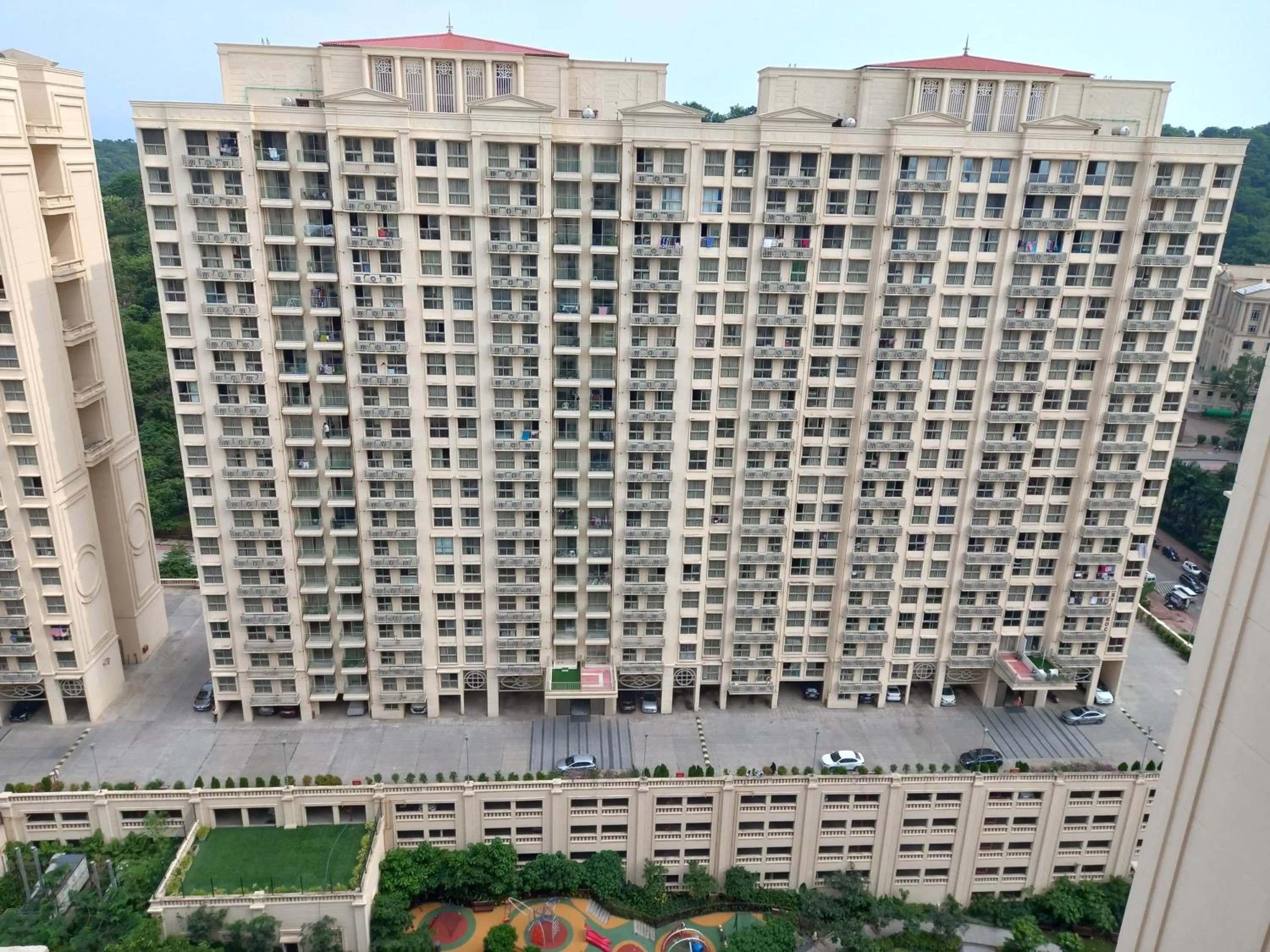 Garden view in RELOhomes Serviced Apartment