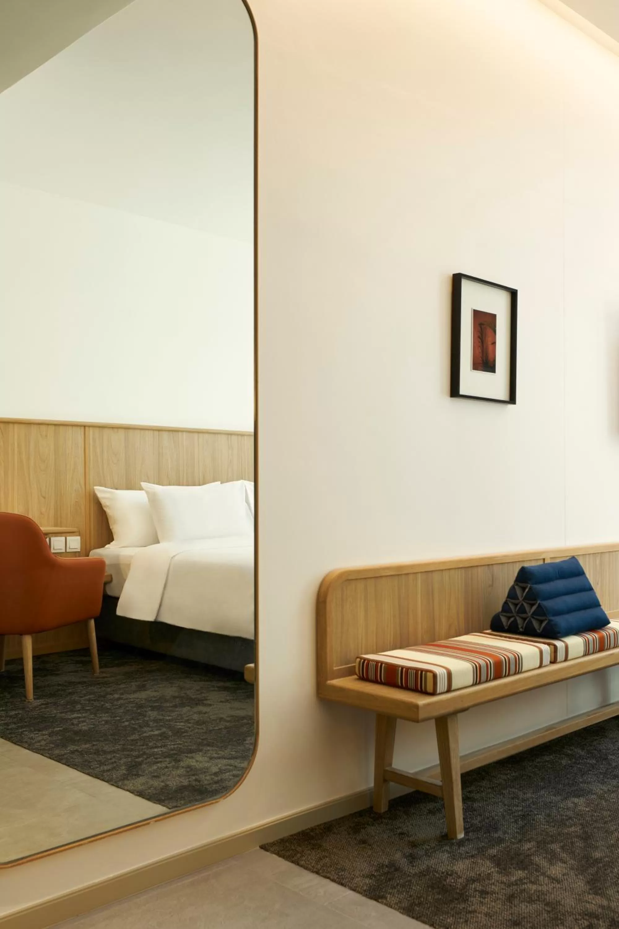 Seating area, Bed in ASAI Bangkok Chinatown