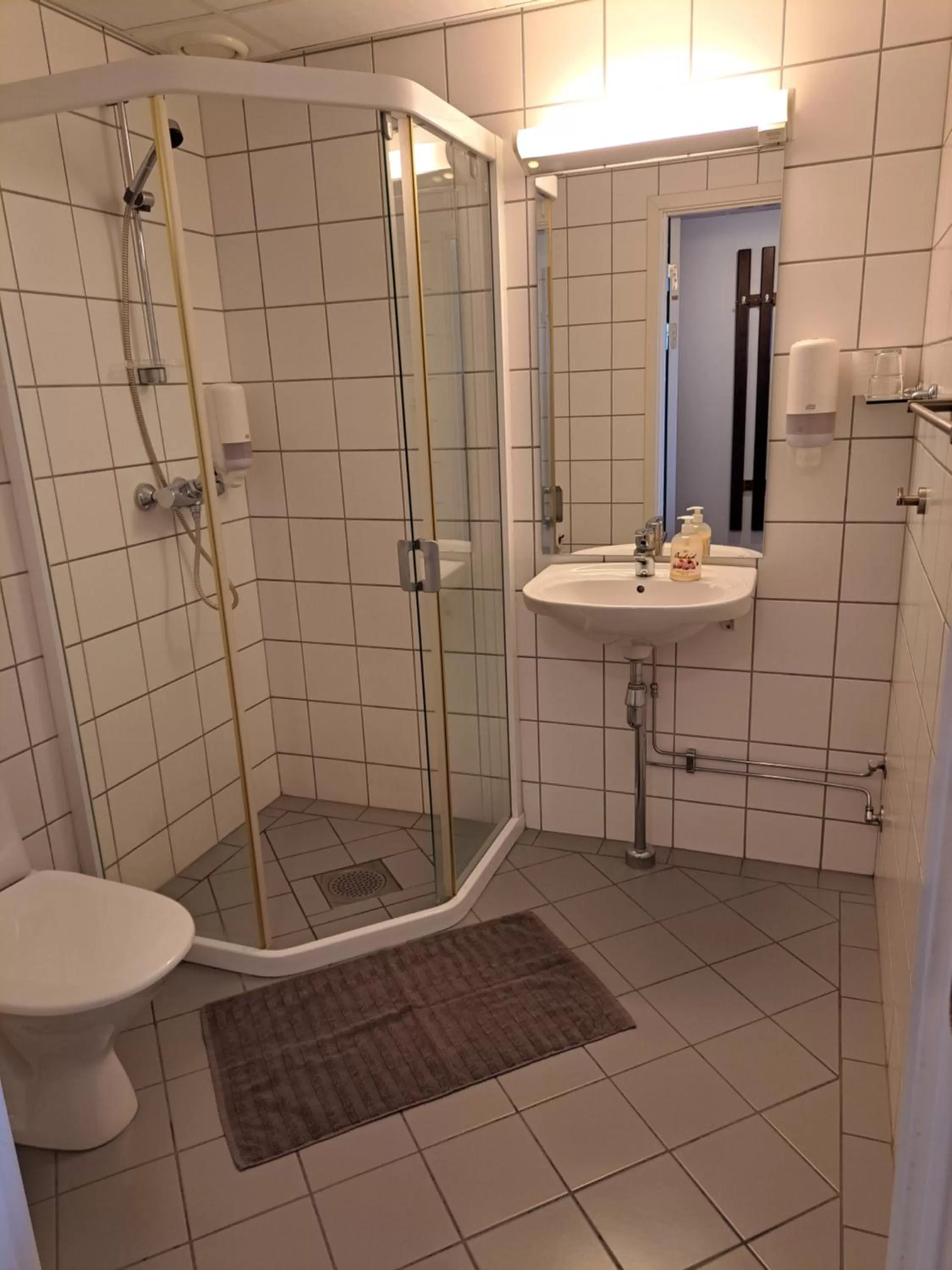 Shower in Motell Svinesundparken