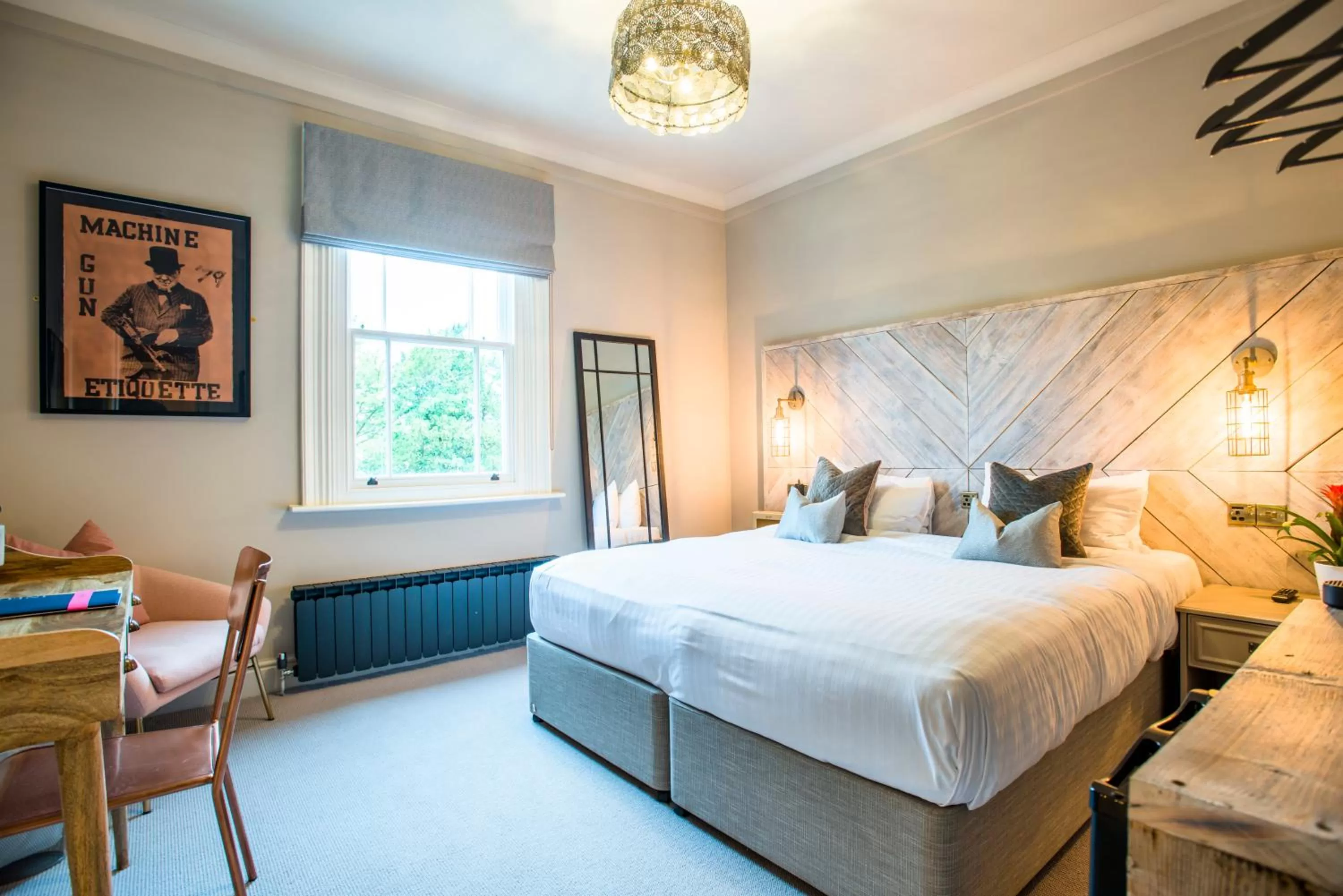 Bed in The Lodge Duxford