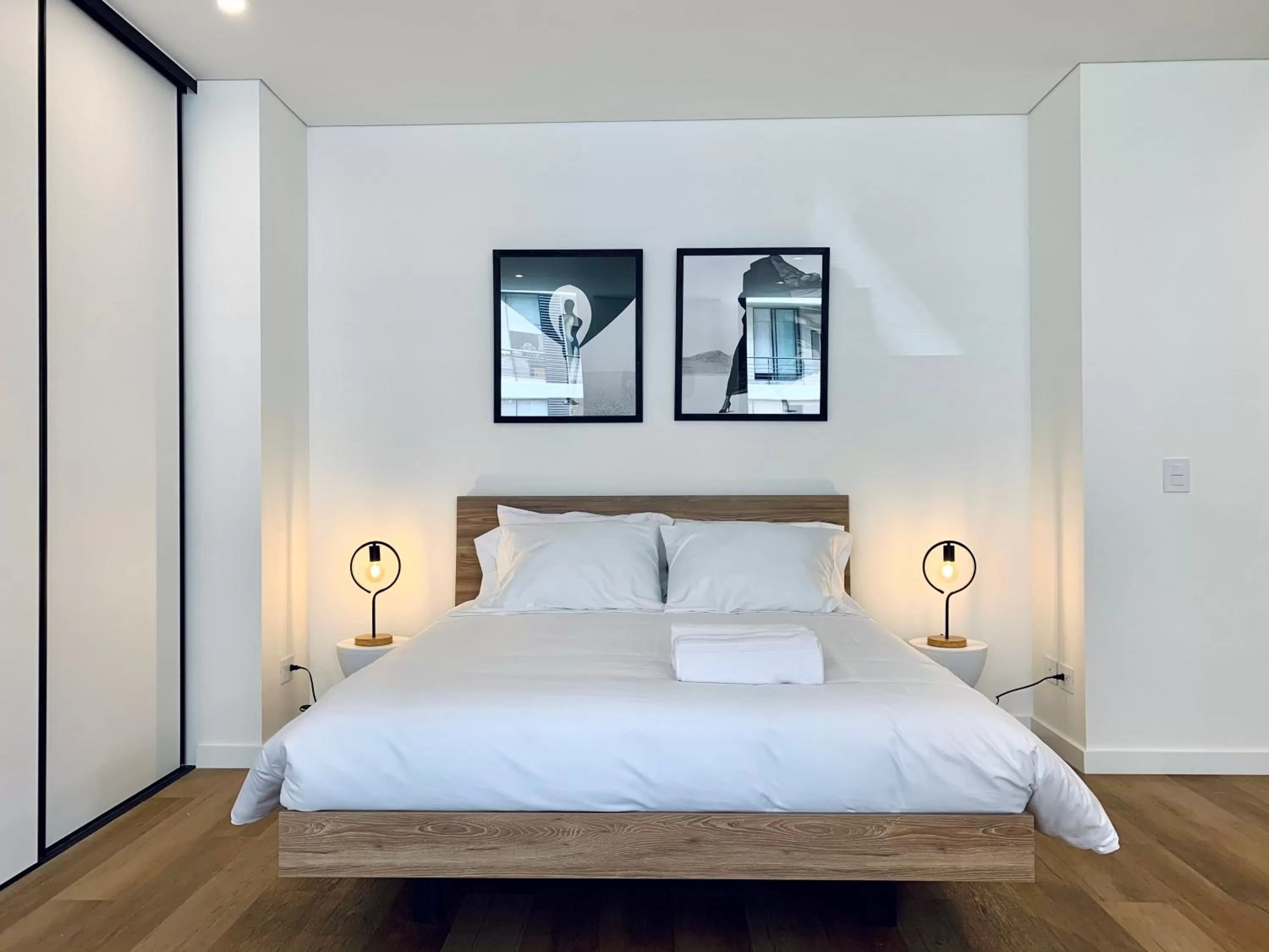 Bed in Kubik apartments in Exclusive Virrey