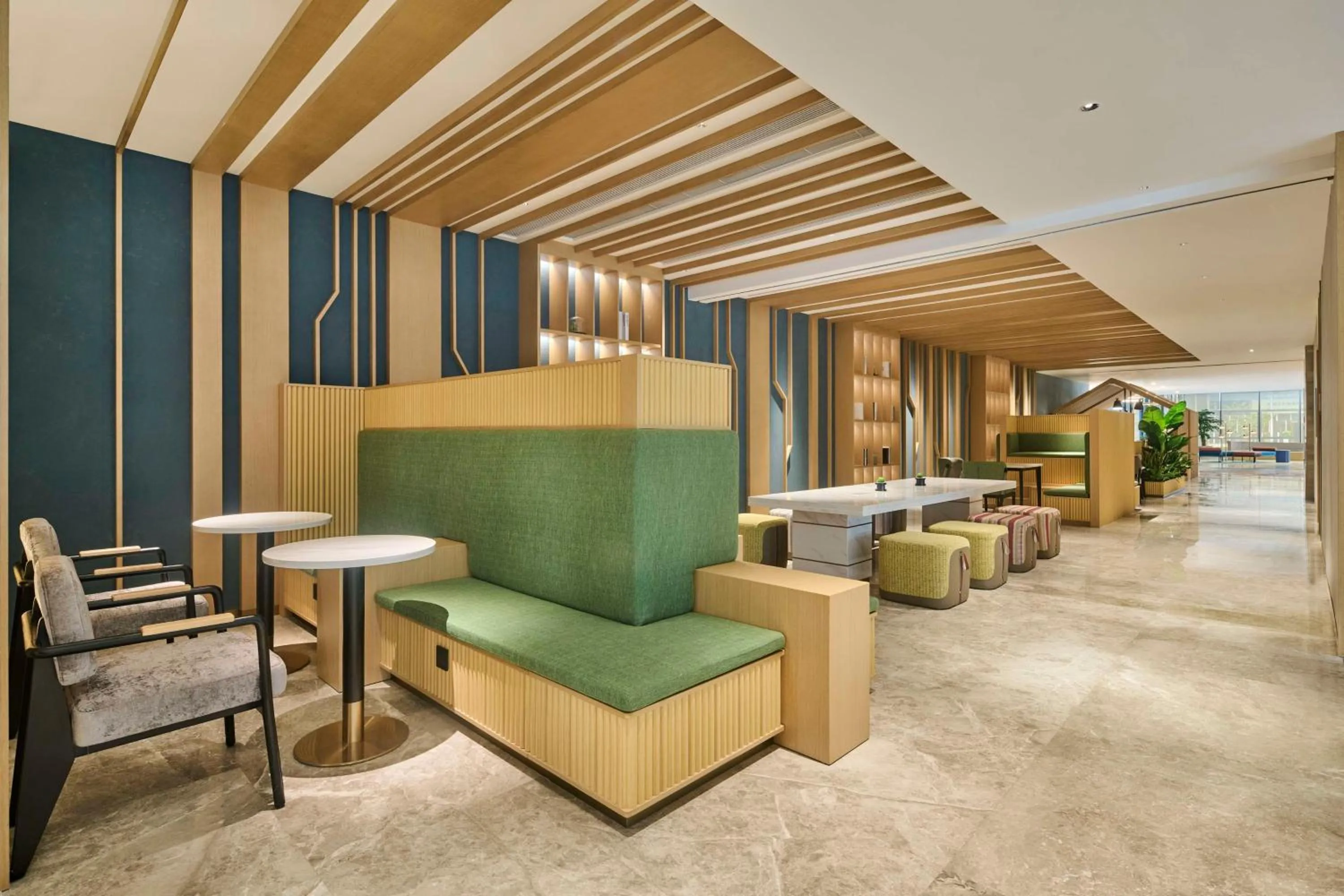 Lobby or reception in Hilton Garden Inn Zhuhai Jinan University