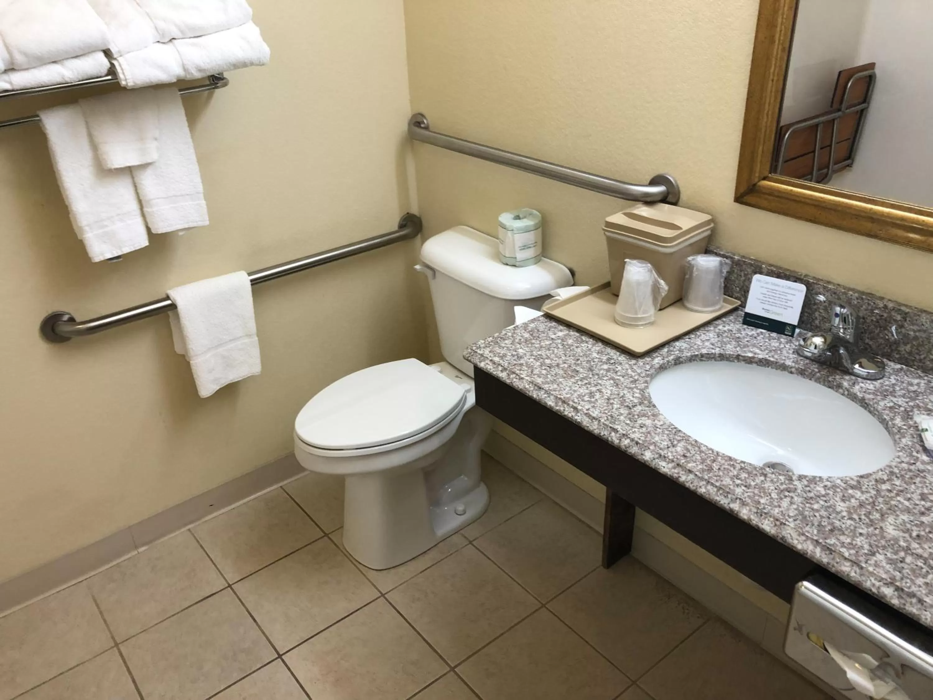 Bathroom in Quality Inn & Suites Alma I-40
