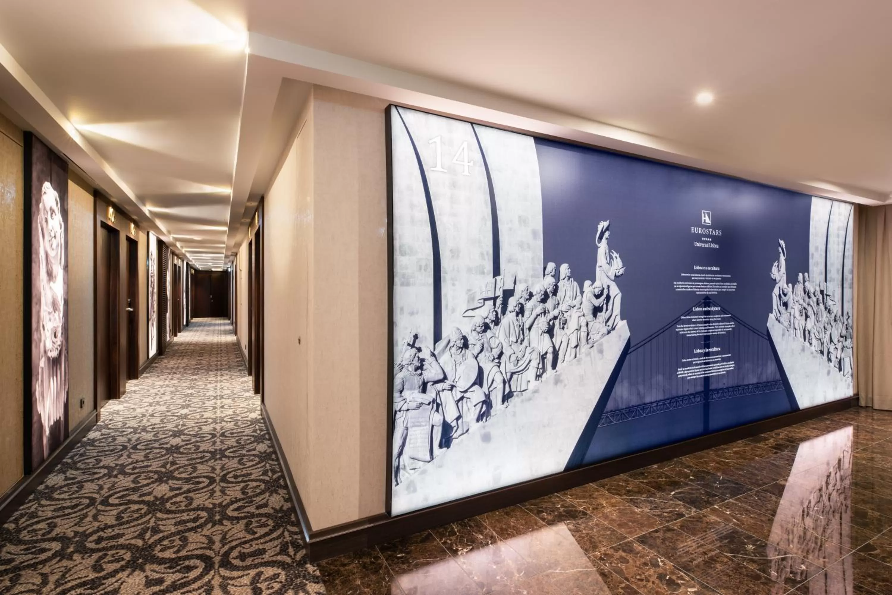 Floor plan in Eurostars Universal Lisboa