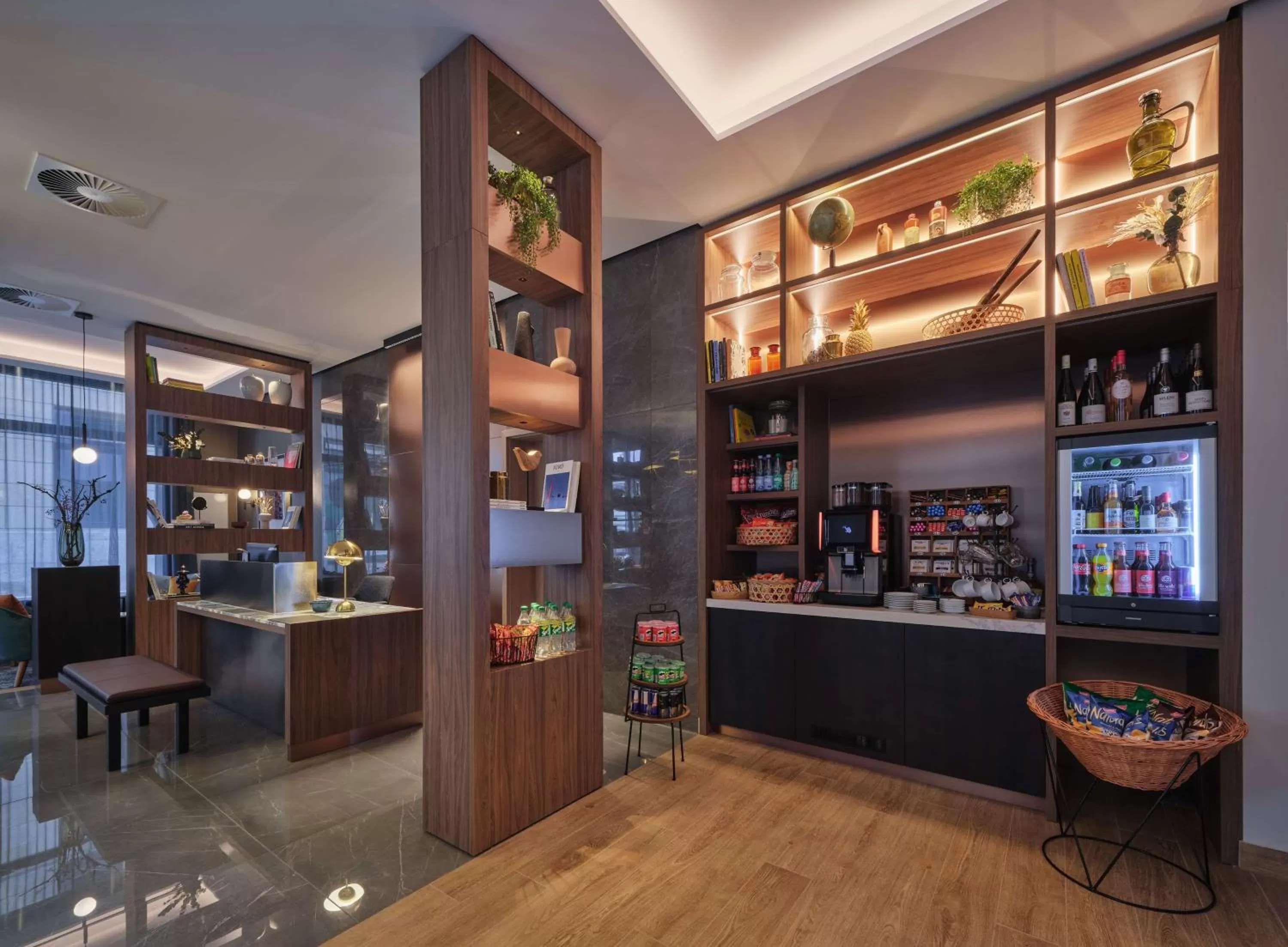 Lobby or reception in Adina Apartment Hotel Wiesbaden