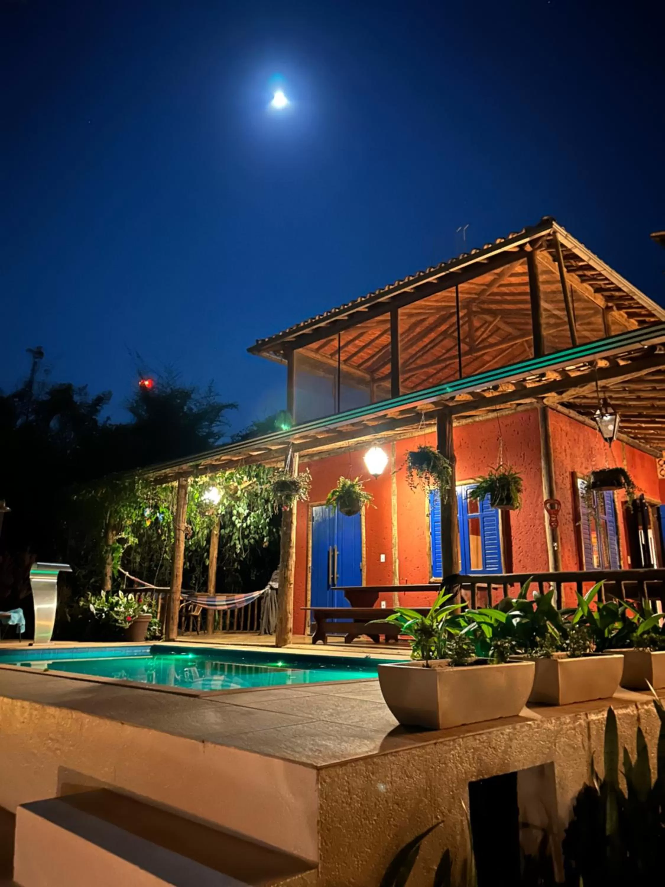 Swimming Pool in A Mi Manera Bistro, Pousada e Cervejaria Artesanal!