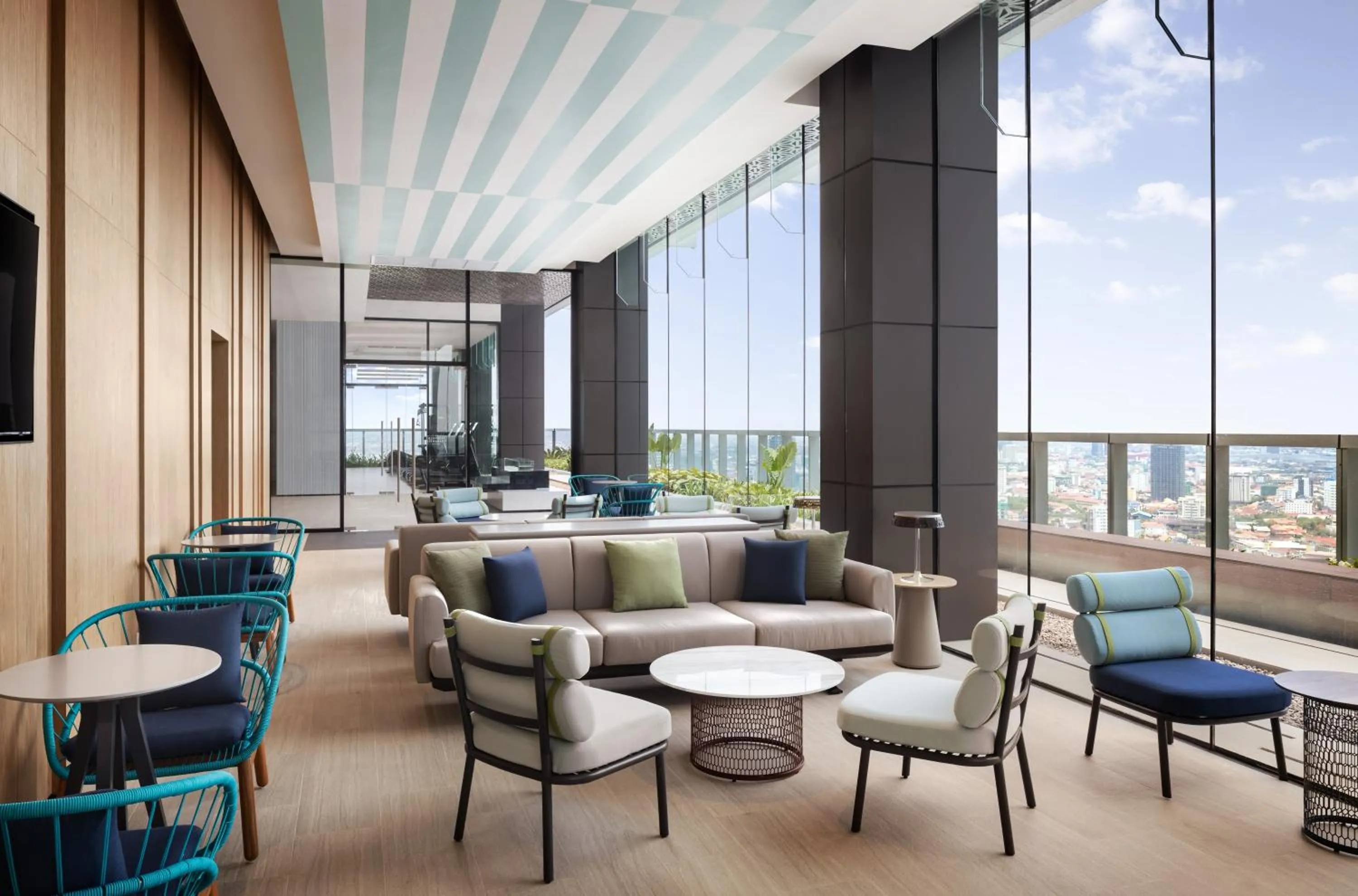 Seating area in Fairfield by Marriott Phnom Penh