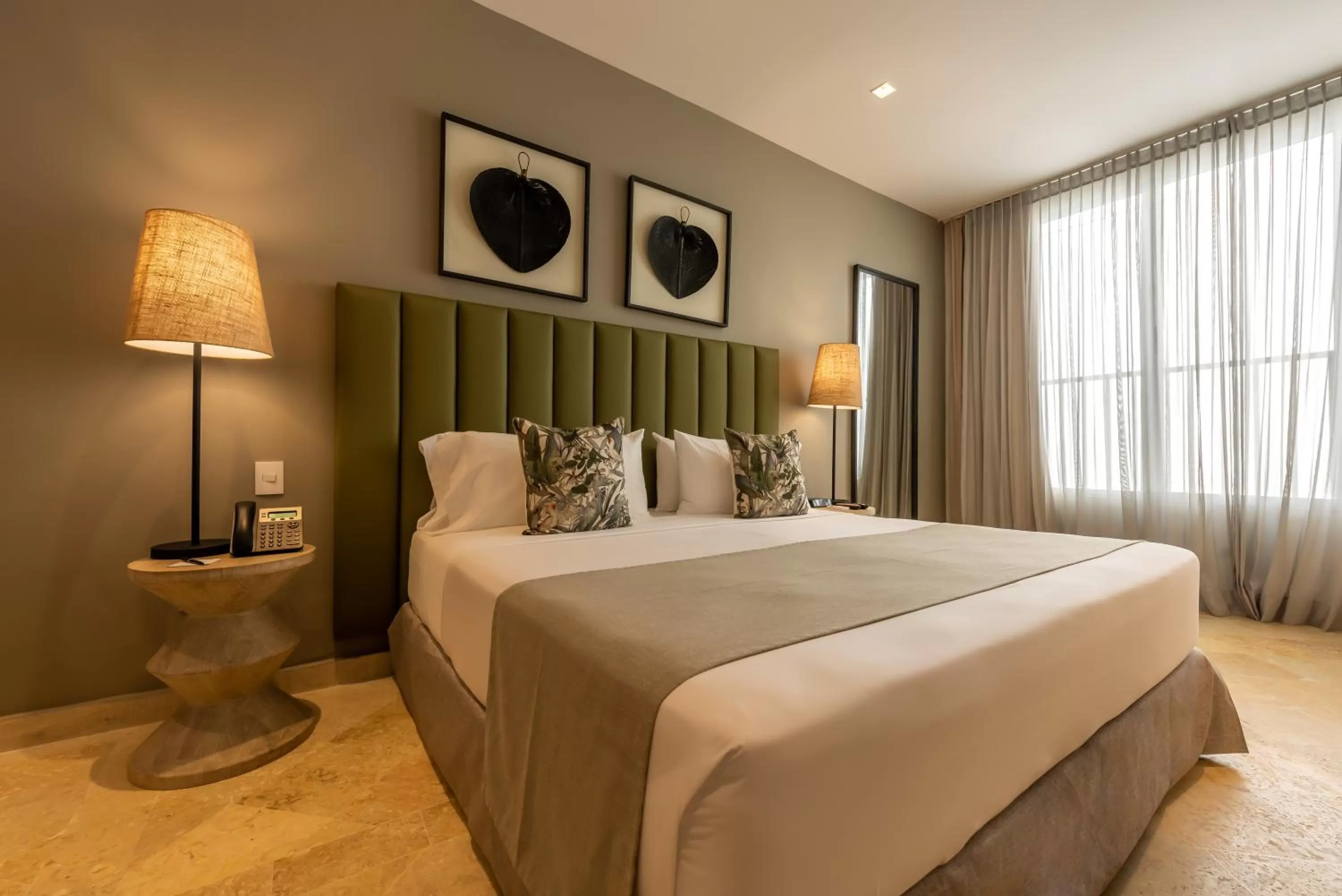 Bed in Madisson Boutique Hotel Cartagena