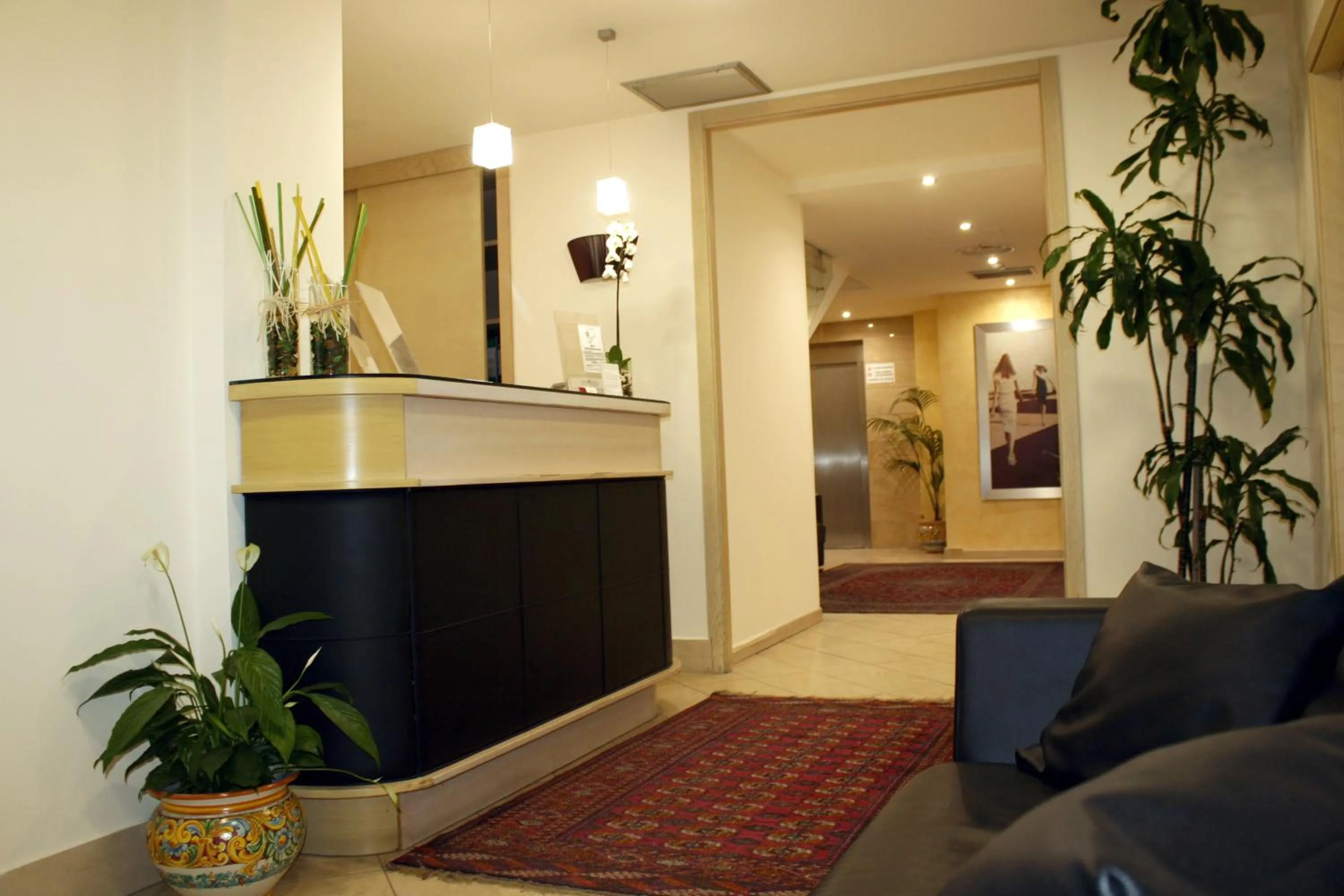 Lobby or reception in Hotel Villa Cibele