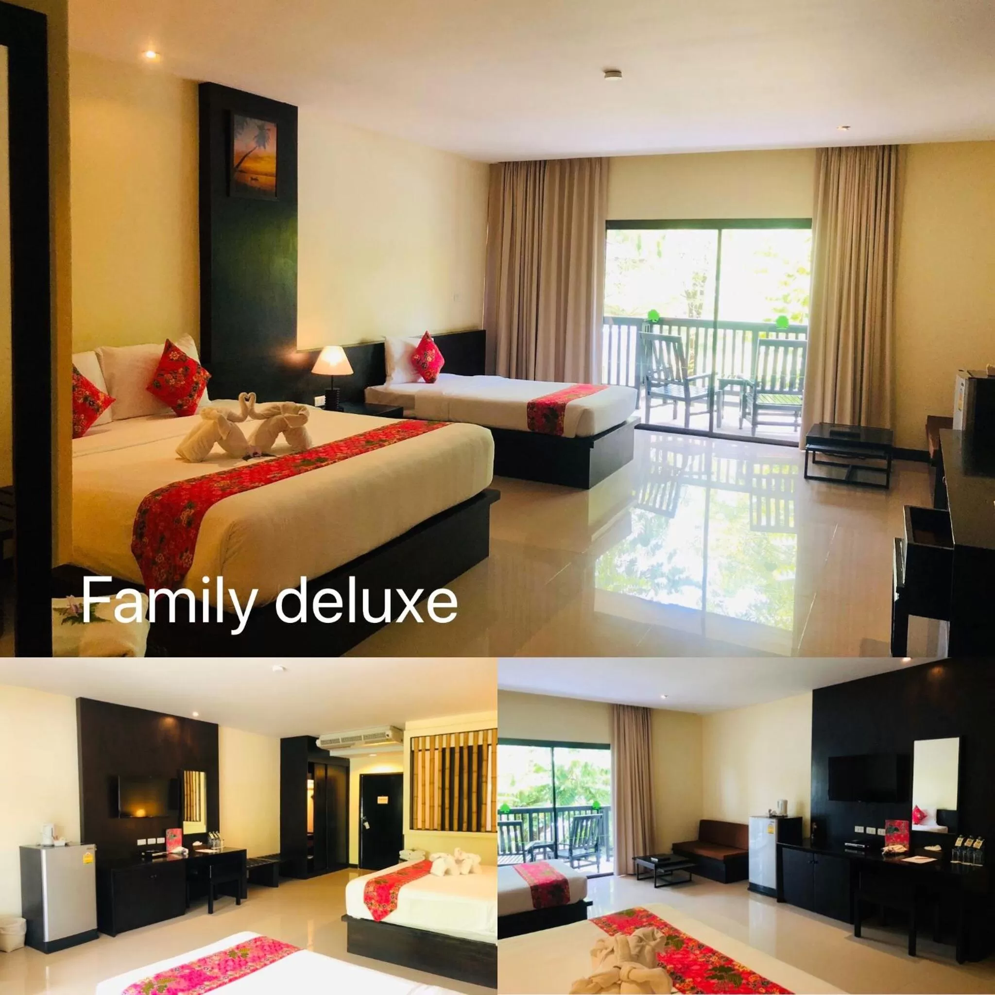 Bedroom, Bed in Palm Galleria Resort