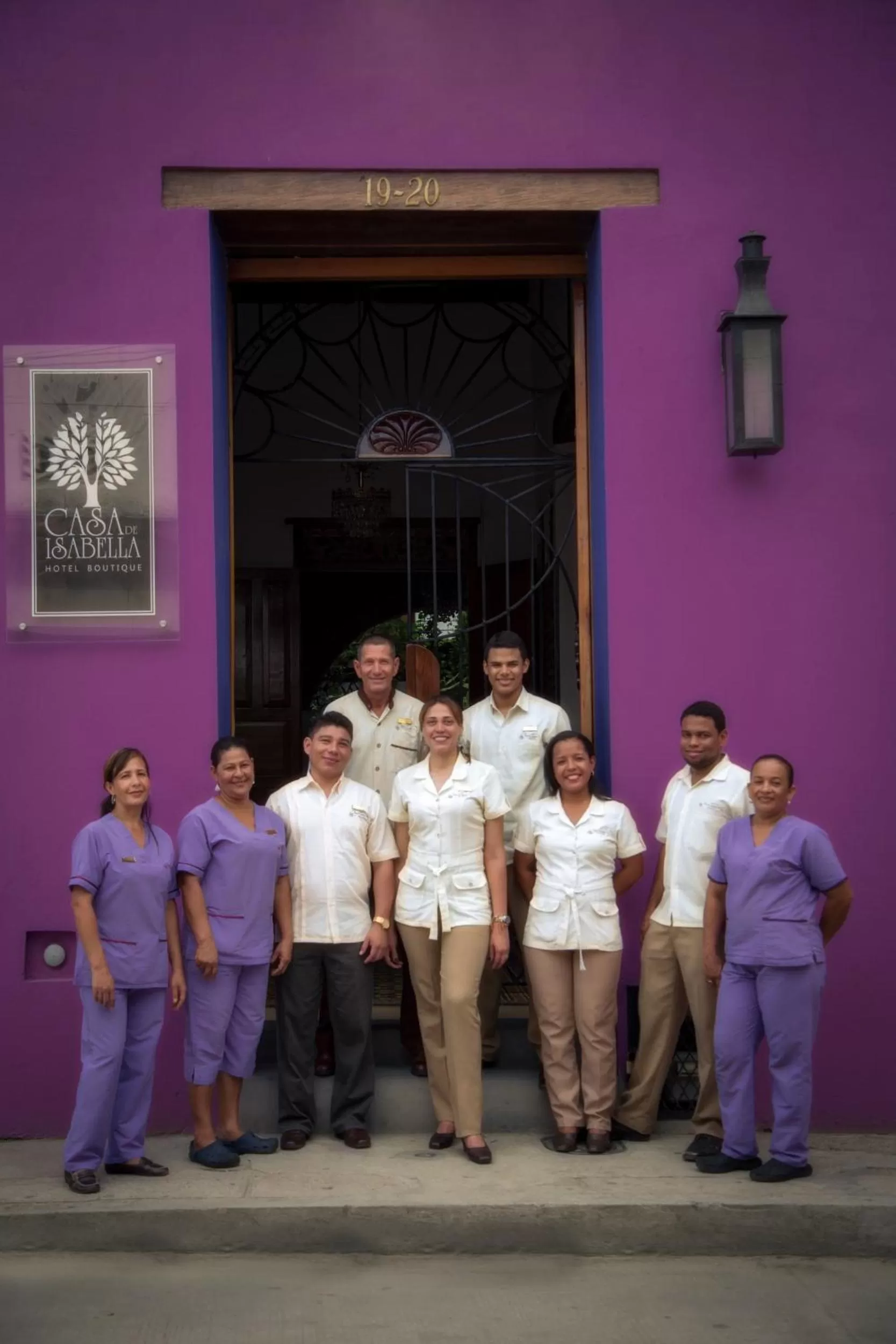 Staff in Casa de Isabella, a Kali Hotel
