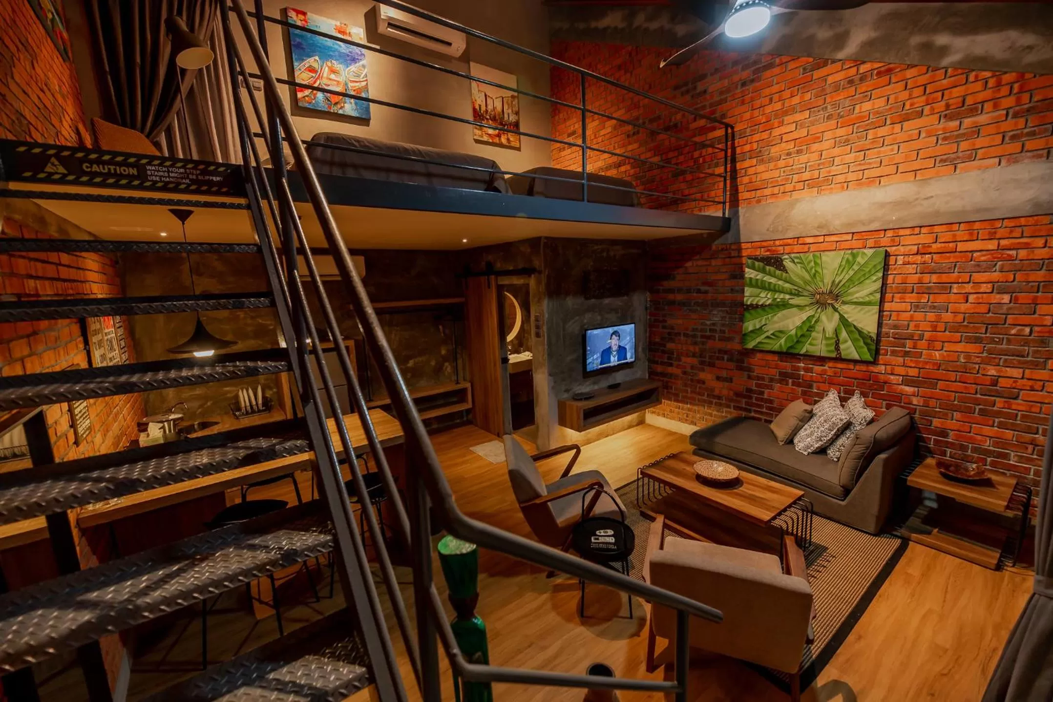 Living room in Arch Studio Cenang