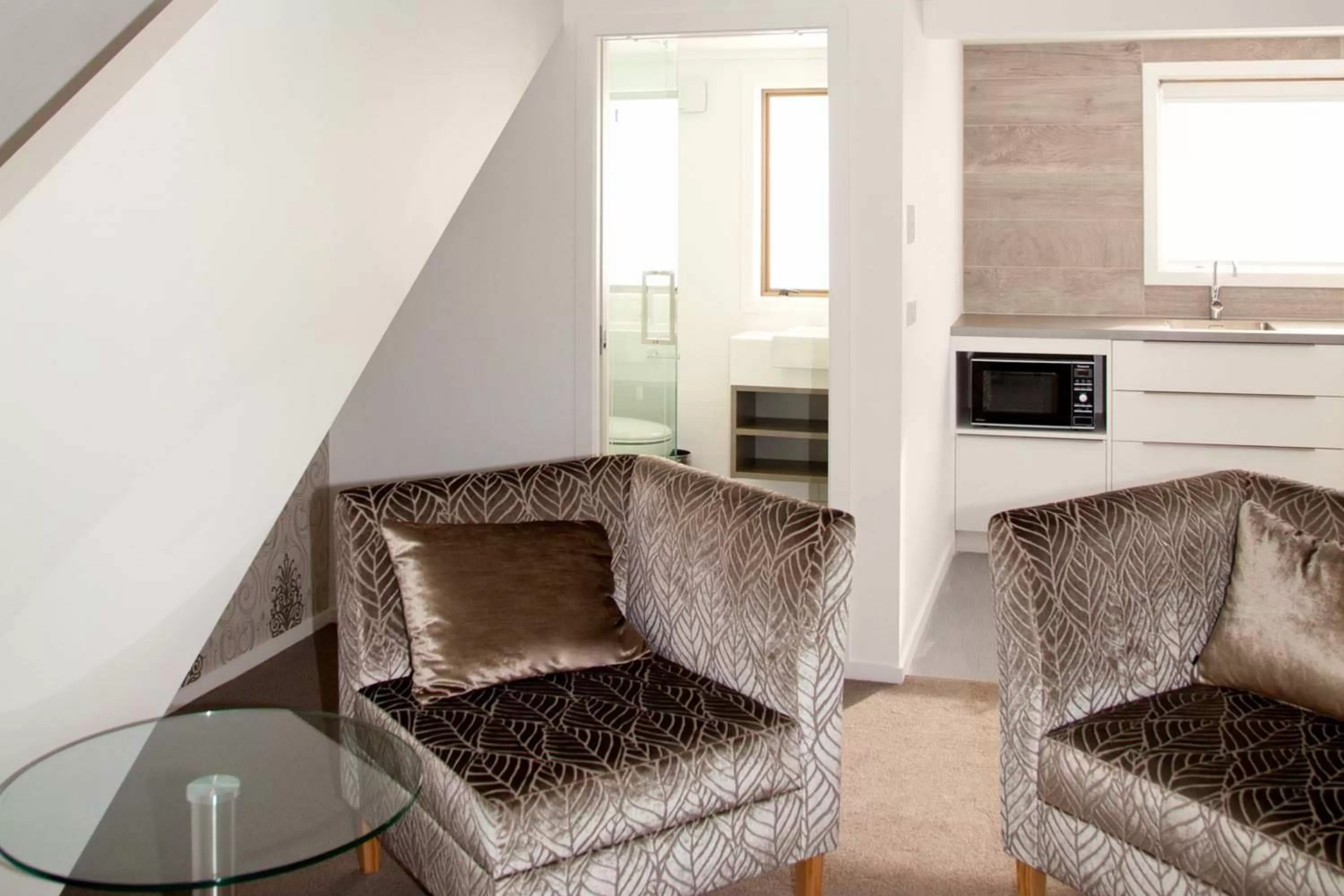 Bathroom in Aria on Bank