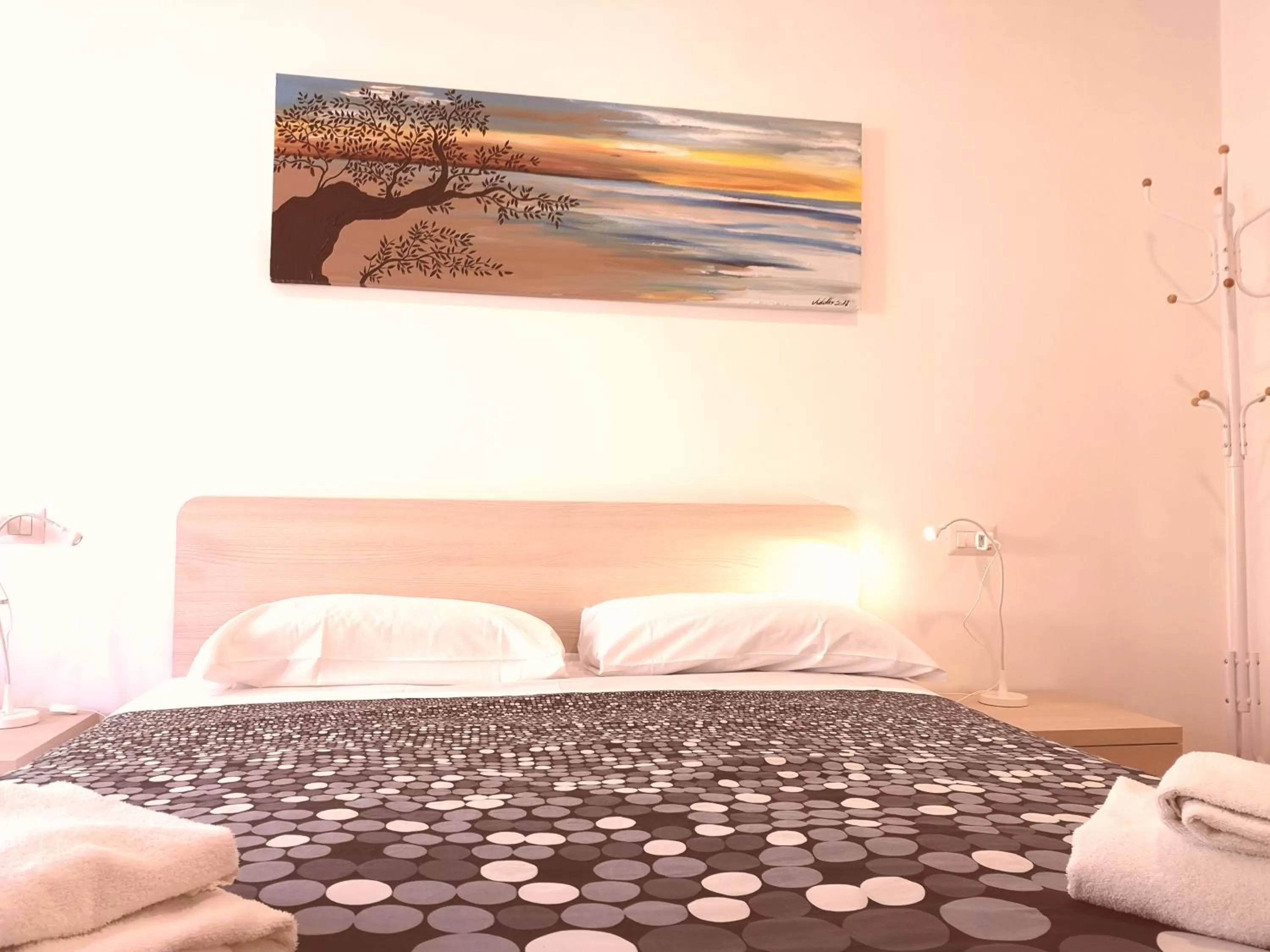 Bed in Academy Hotel