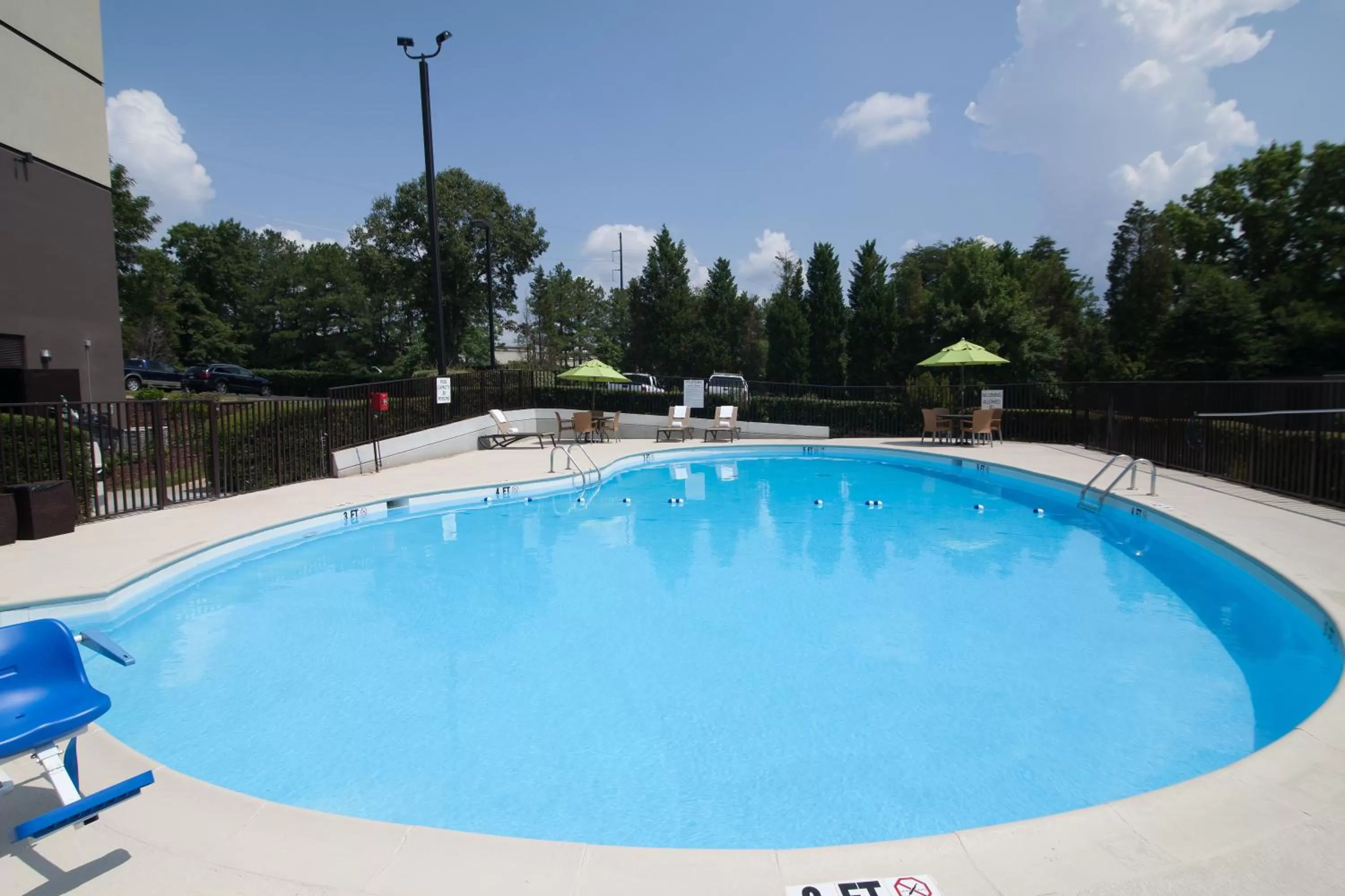 Swimming pool in Holiday Inn Express Atlanta Galleria-Ballpark Area by IHG