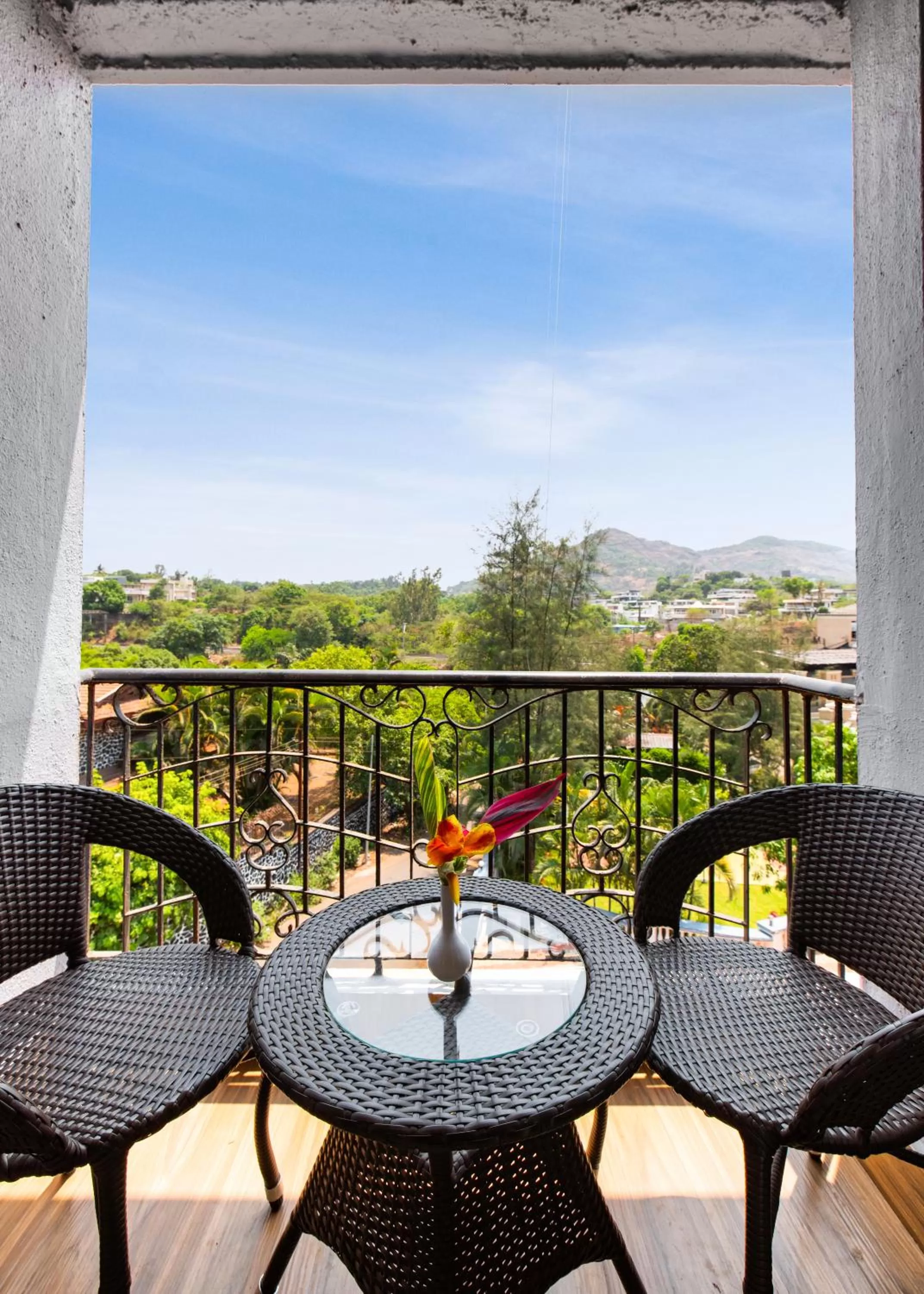 Balcony/Terrace in Mayur Retreat & Spa