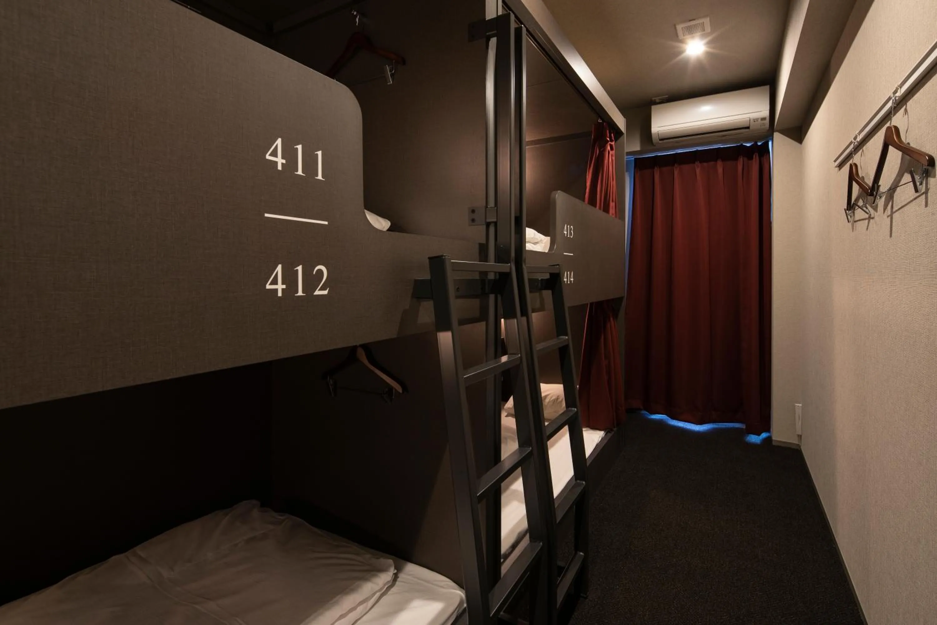 Photo of the whole room, Bed in IMANO OSAKA SHINSAIBASHI HOSTEL