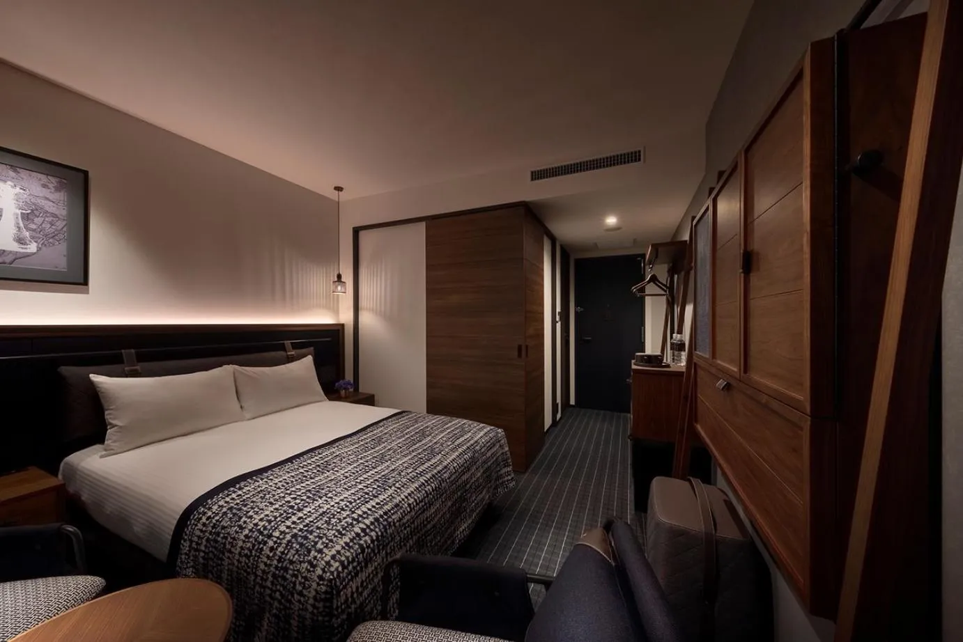 Bed in The LIVELY TOKYO AZABUJUBAN