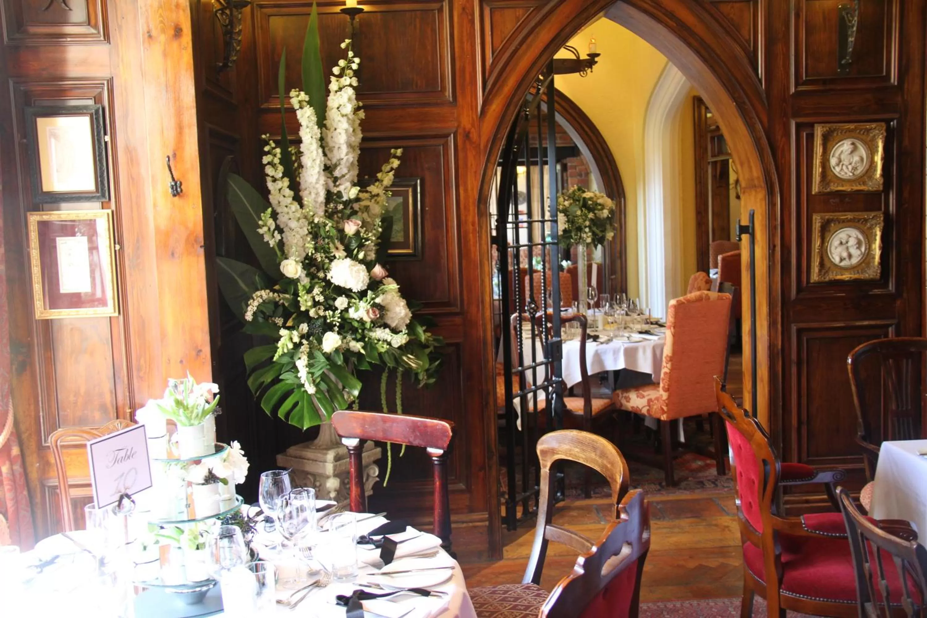 Restaurant/places to eat in The Villa Country House Hotel