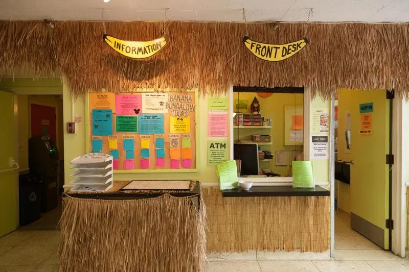 Lobby or reception in Banana Bungalow West Hollywood Hotel & Hostel