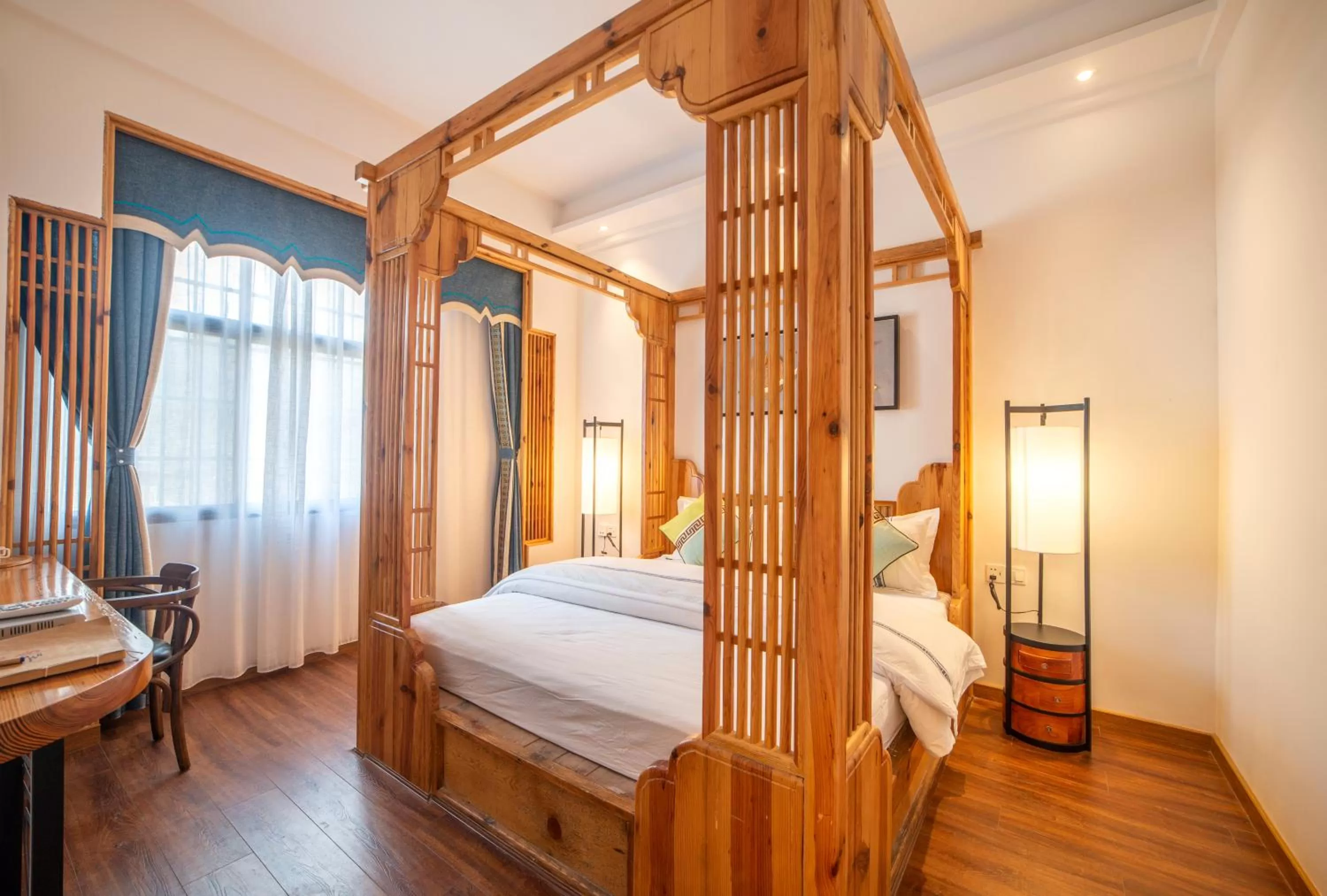 Bed in Yuelu Homestay