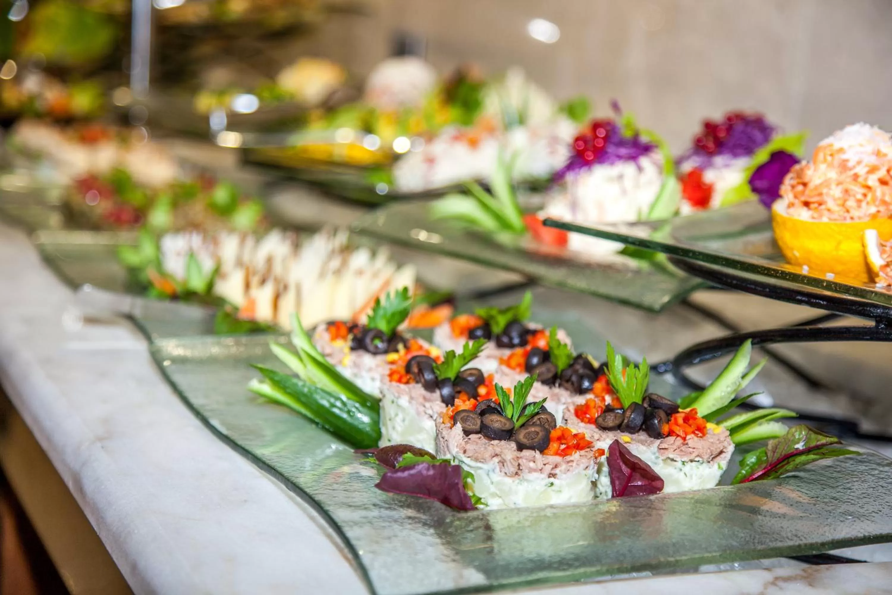 Food in Harir Palace Hotel