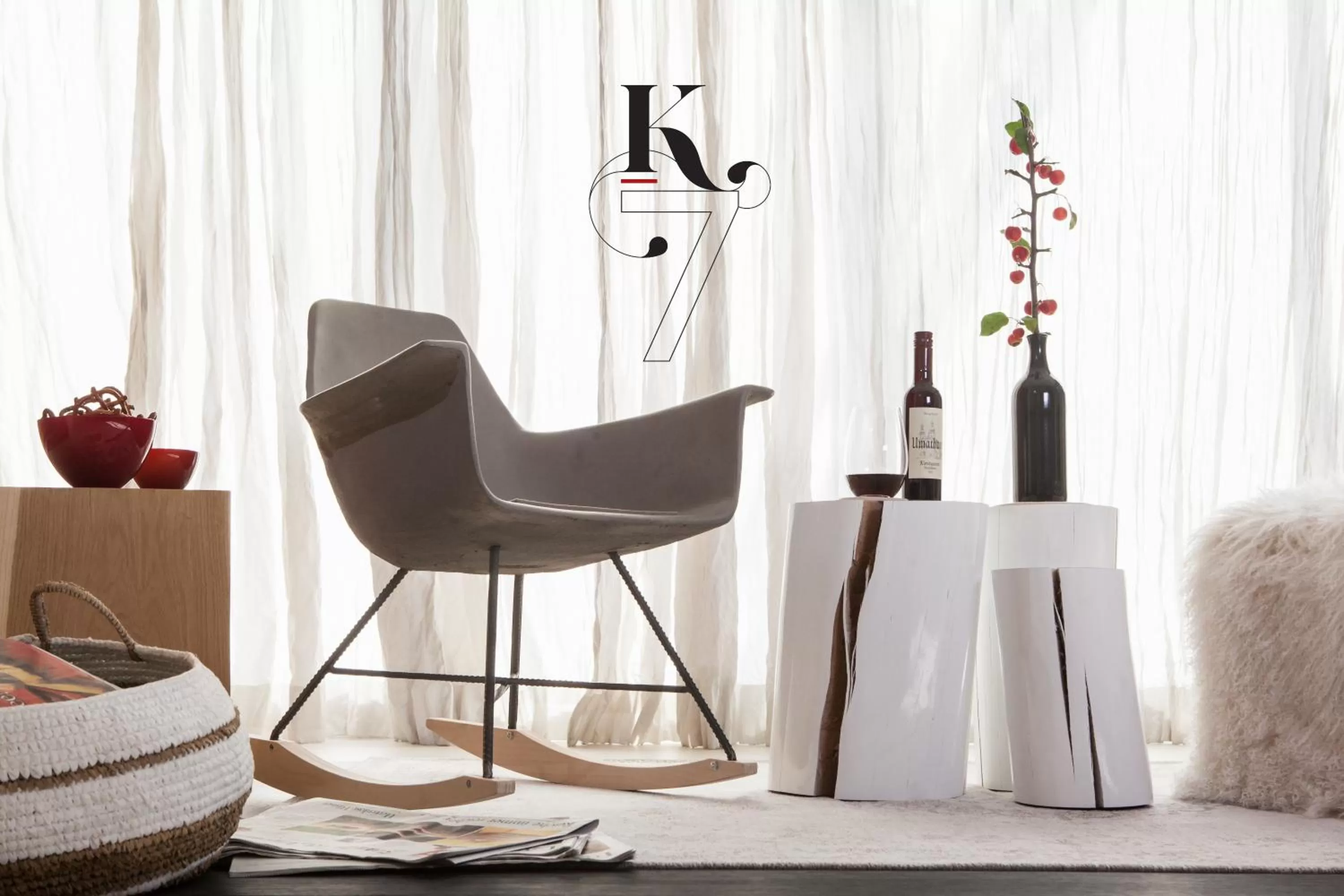 Seating area in Boutique Hotel K7