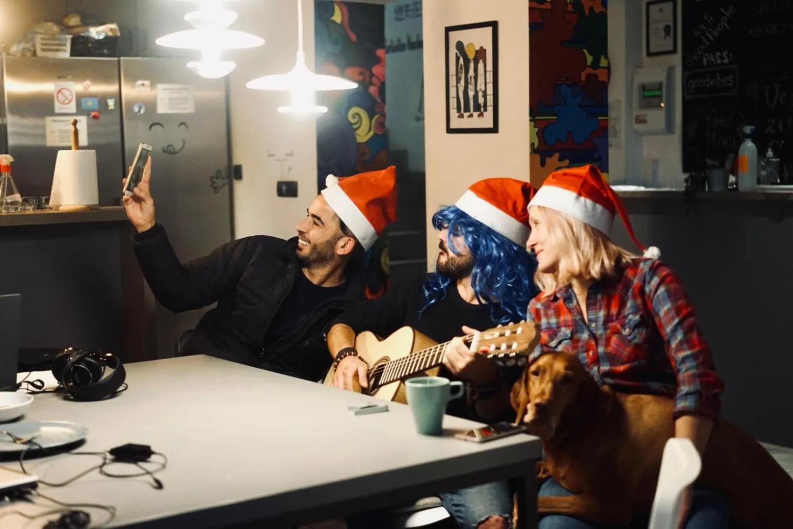 People in Good People Design Hostel