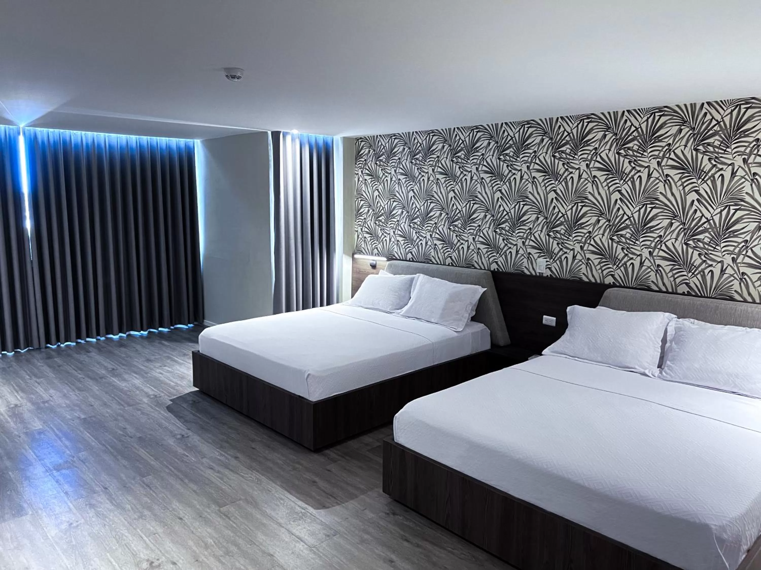 Bed in Eslait Hotel & Apartamentos