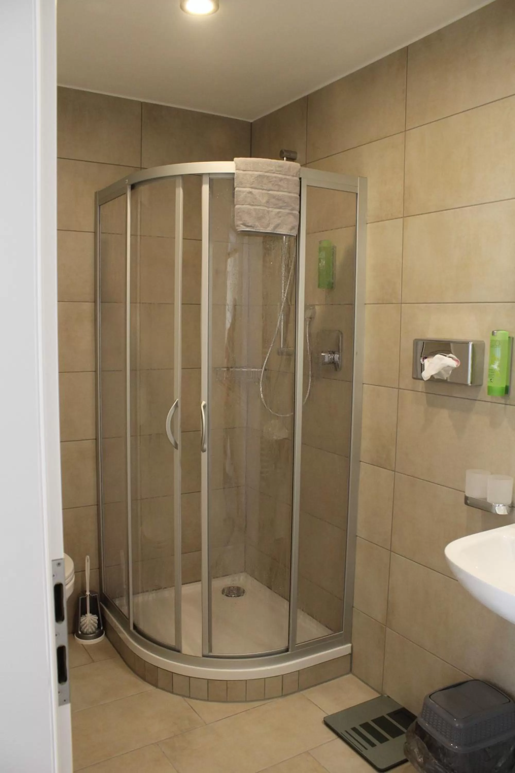 Shower in Garni Hotel Schmaus