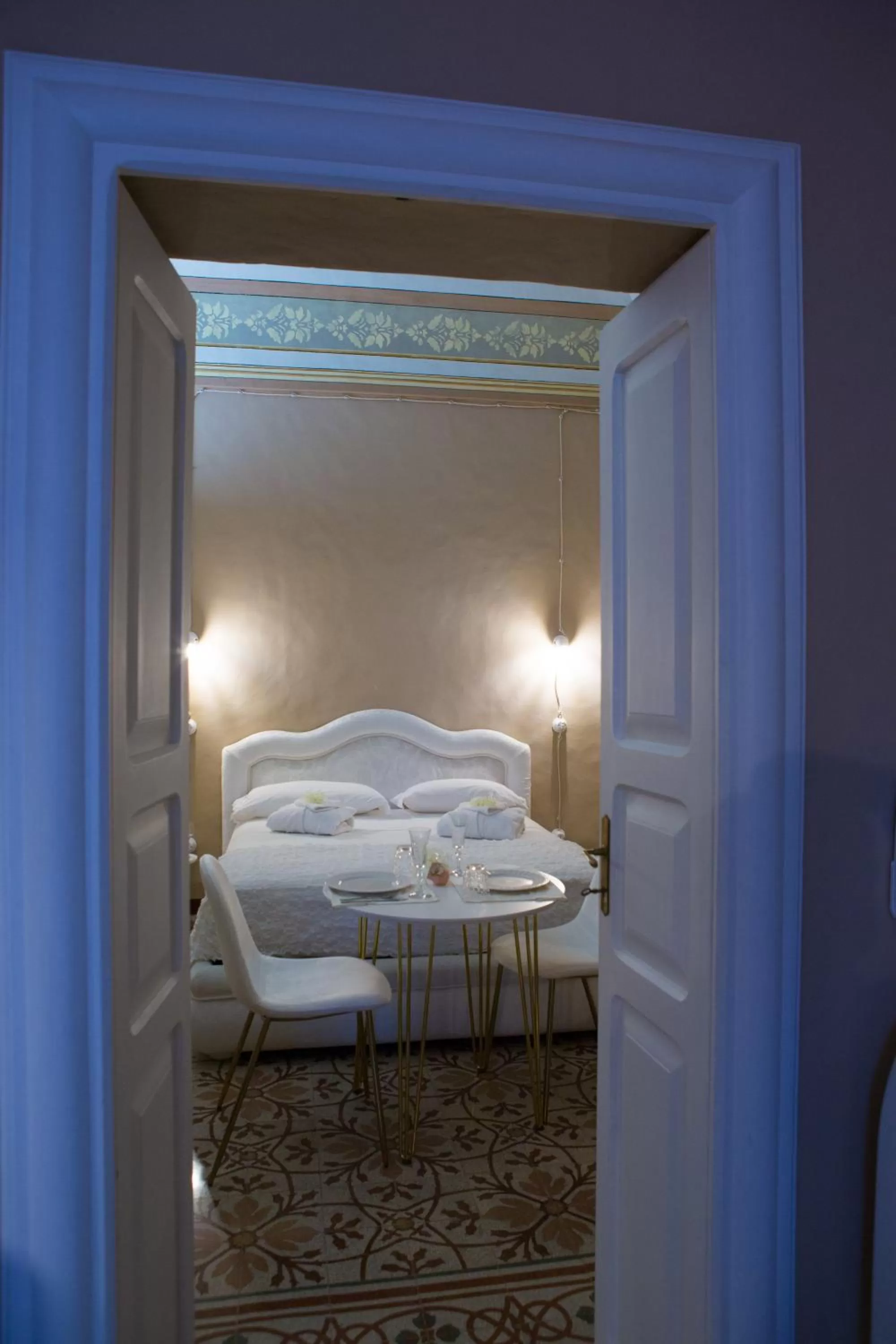 Bed in Dama Bianca Boutique Hotel Ostuni