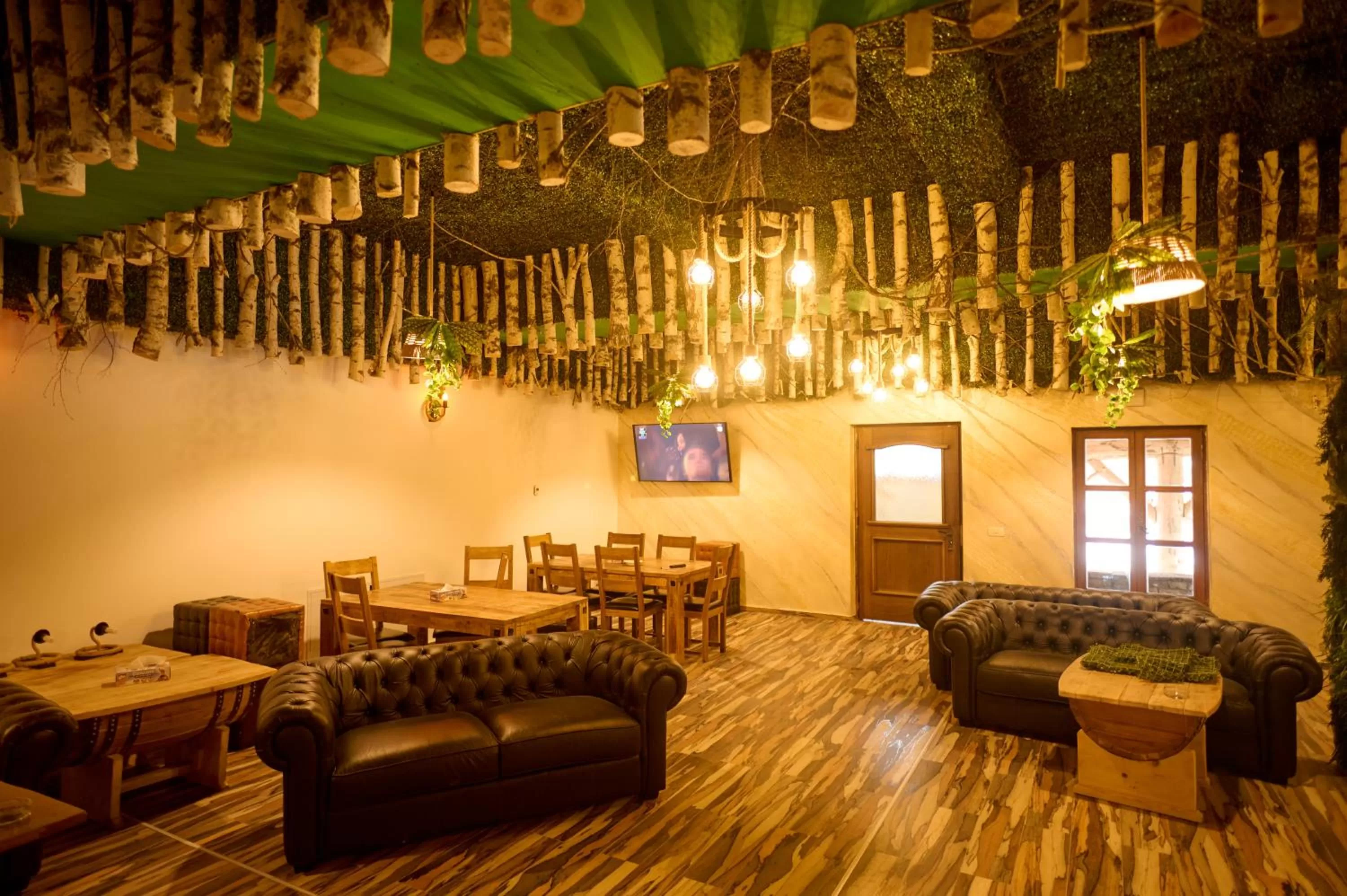 Seating area in Conacul Radacinilor