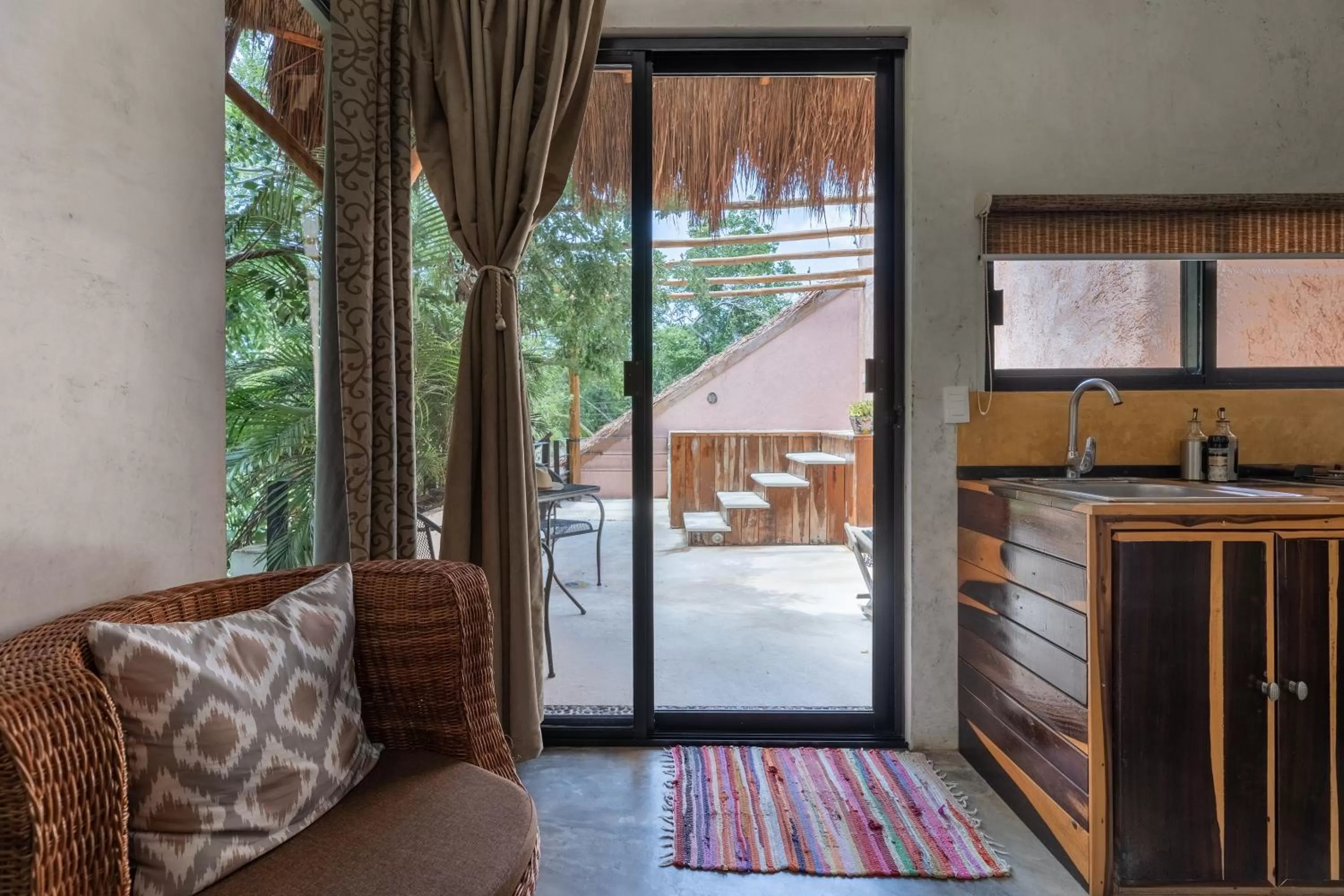 Balcony/Terrace in Trece Lunas Tulum - Enchanted Resort