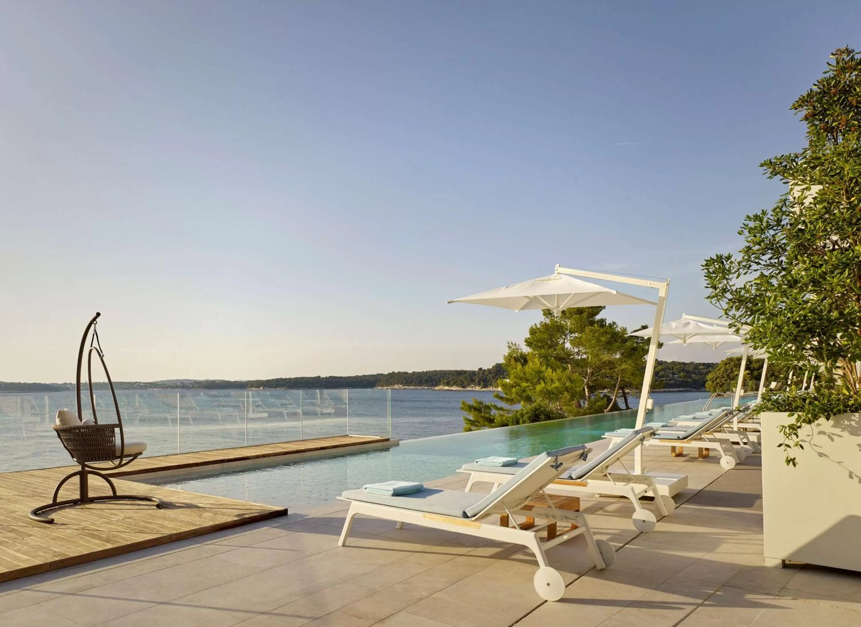 Pool view in Grand Hotel Brioni Pula, A Radisson Collection Hotel