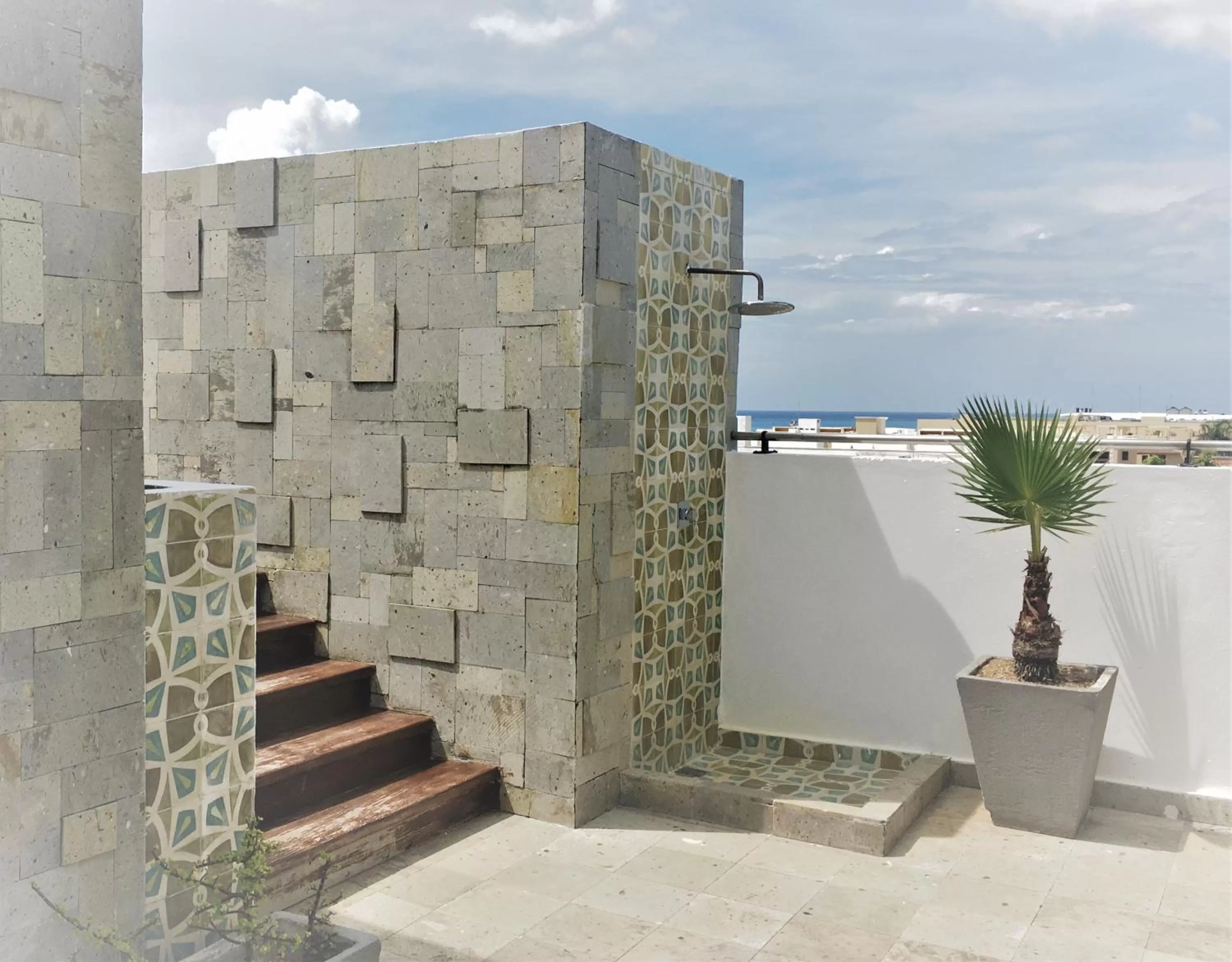 Balcony/Terrace in Sole Suites Apartments Playa del Carmen