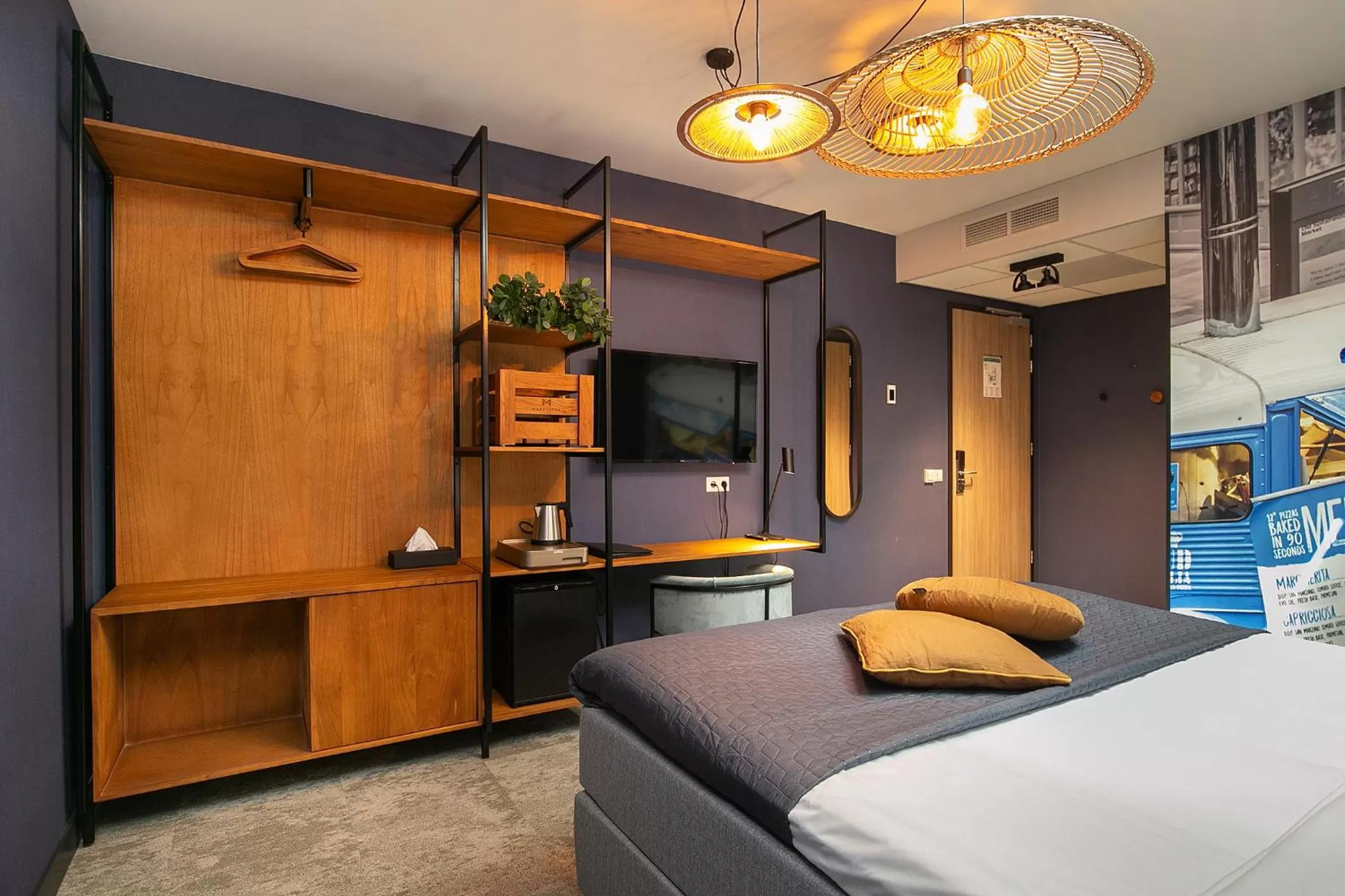 Bed in Hotel Marktstad