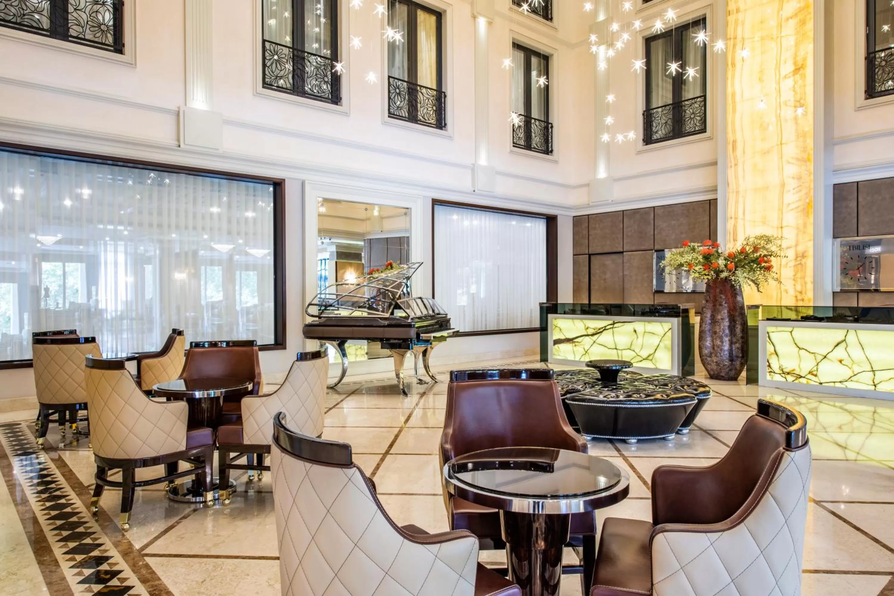 Seating area in Ambassadori Tbilisi Hotel