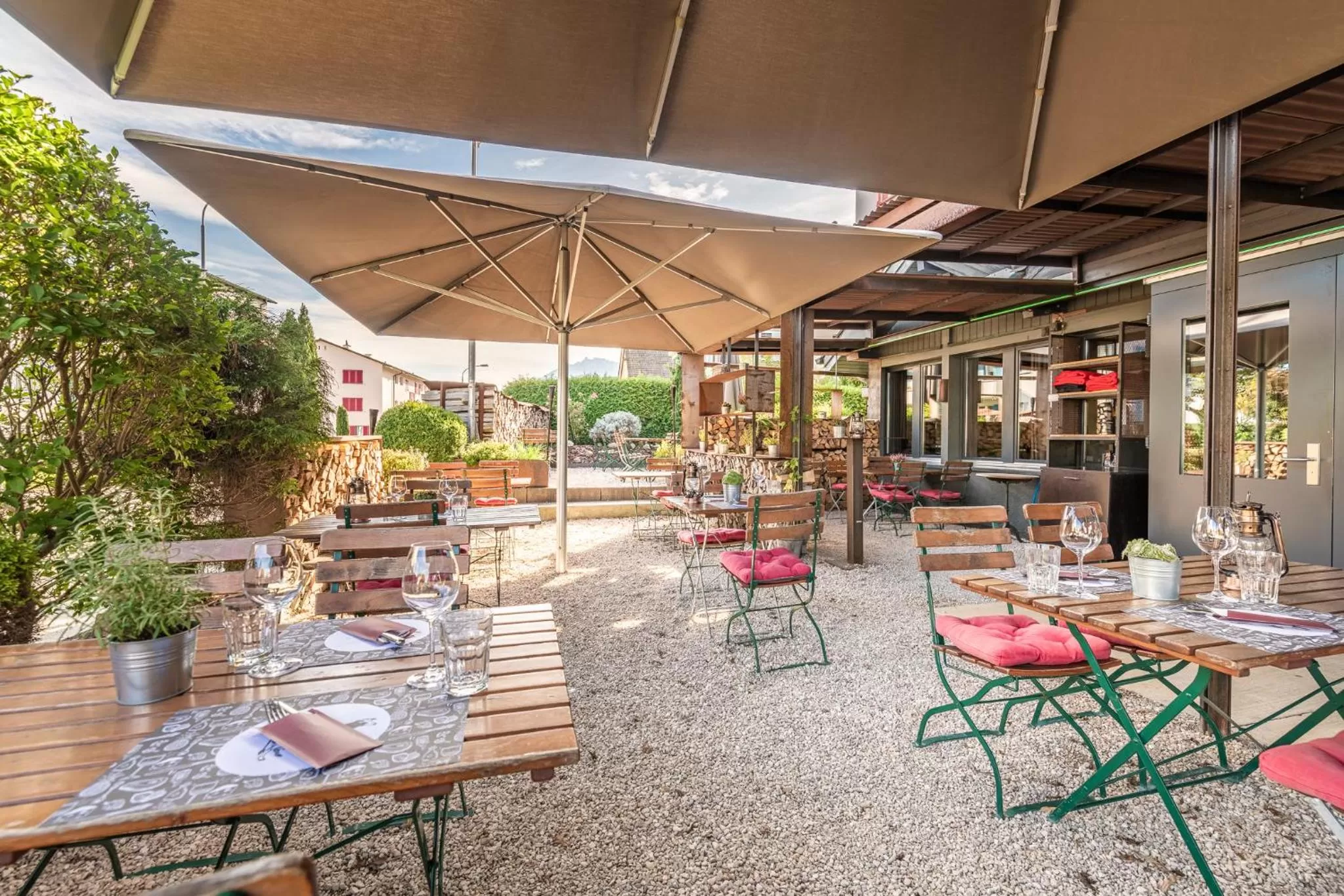 Patio in feRUS Hotel